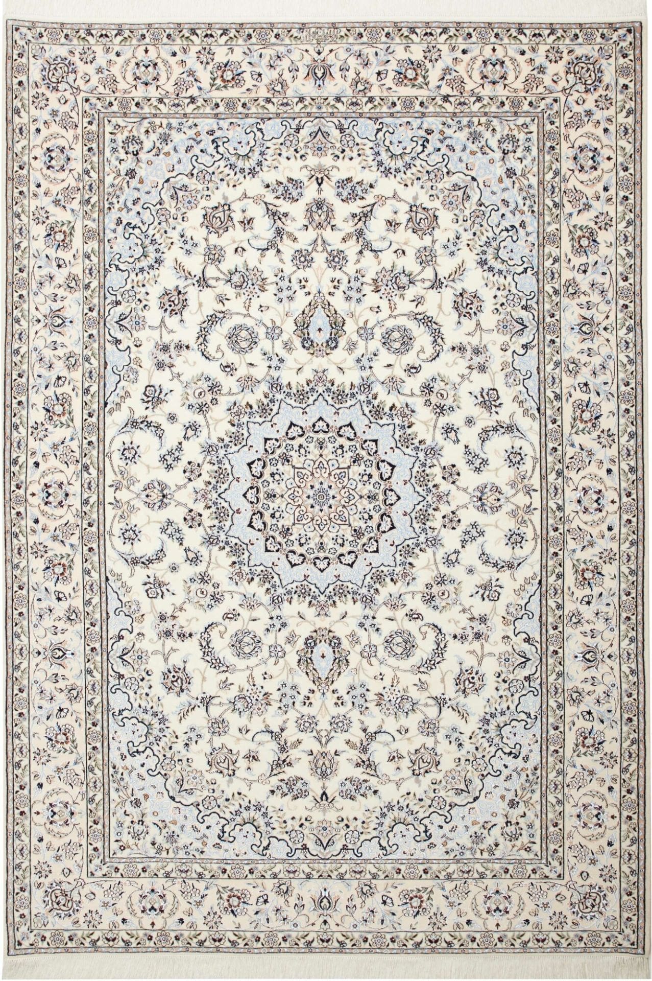 Nain Persian Rug 163 × 231 cm in Wool, hand-knotted