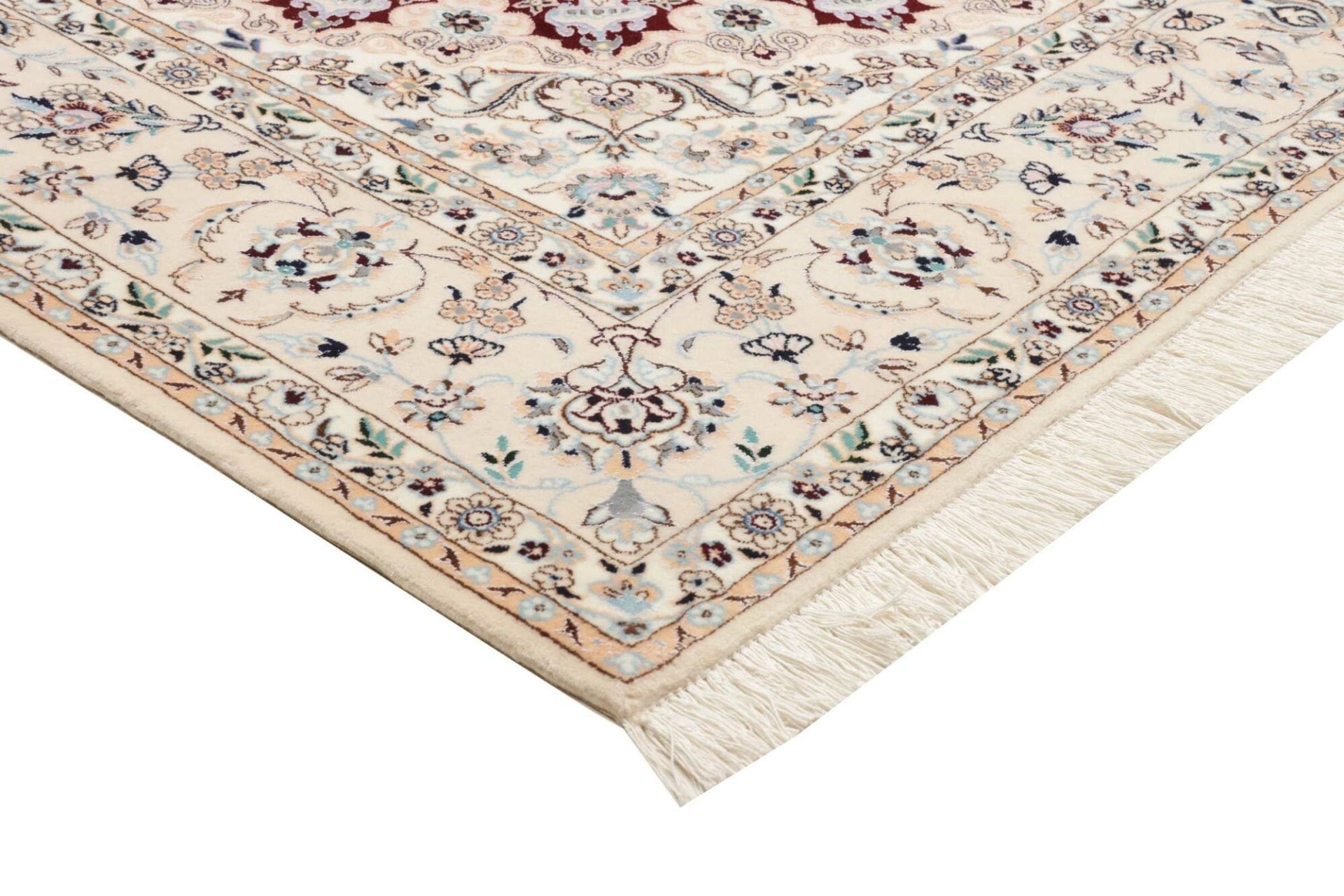 Hand-Knotted Nain Persian Rug, 163 × 240 cm, Wool - Image 5