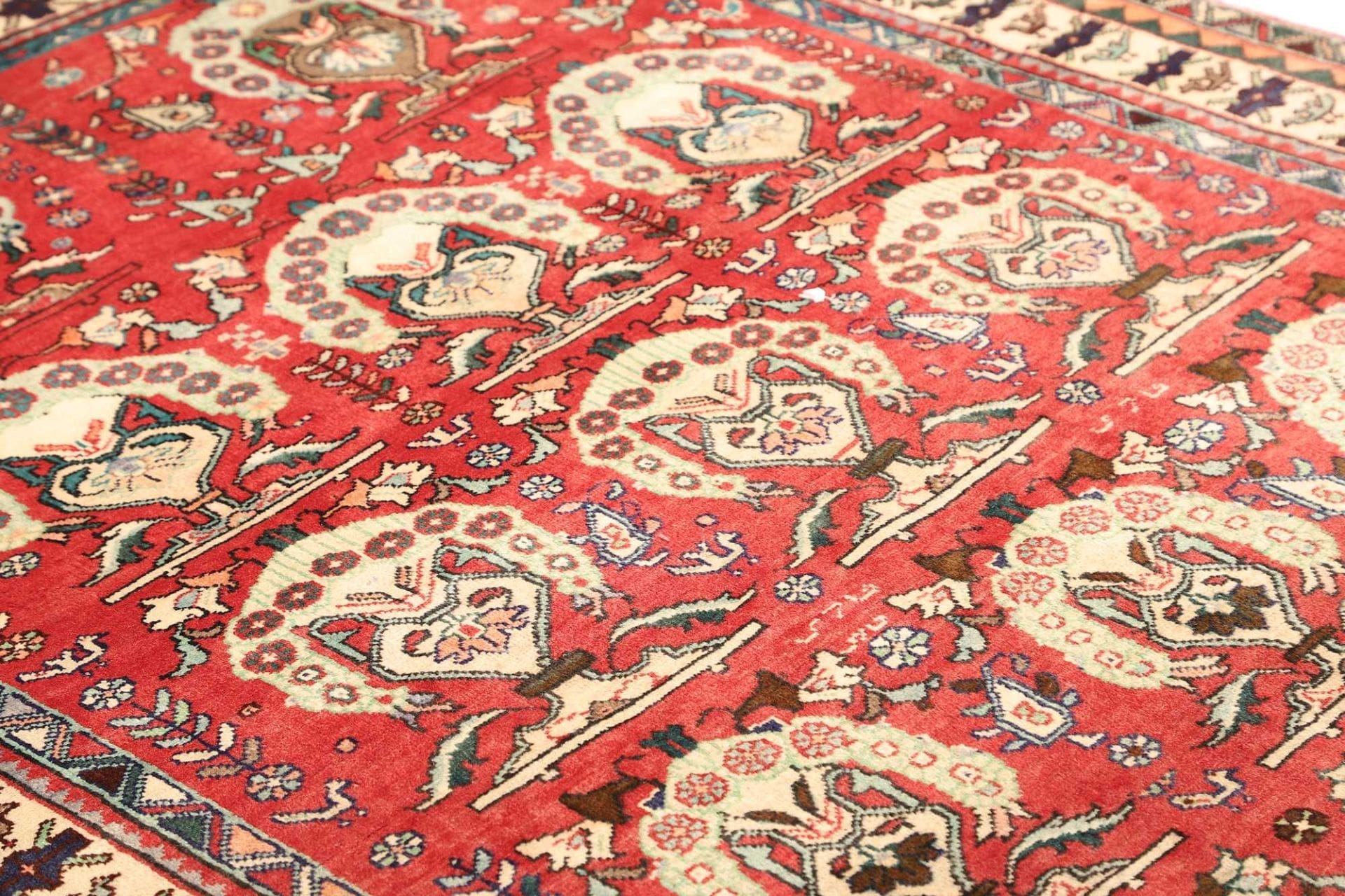 Shiraz Persian Rug 158 × 240 cm in Wool, hand-knotted - Image 7