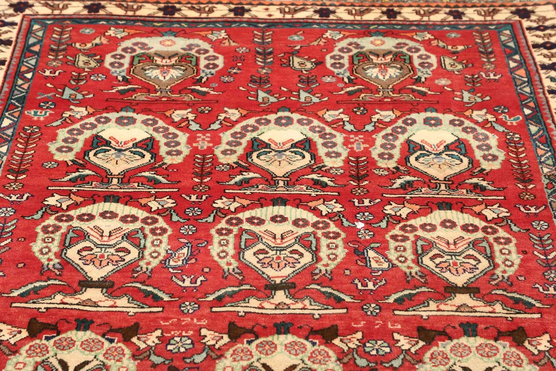 Shiraz Persian Rug 158 × 240 cm in Wool, hand-knotted - Image 8