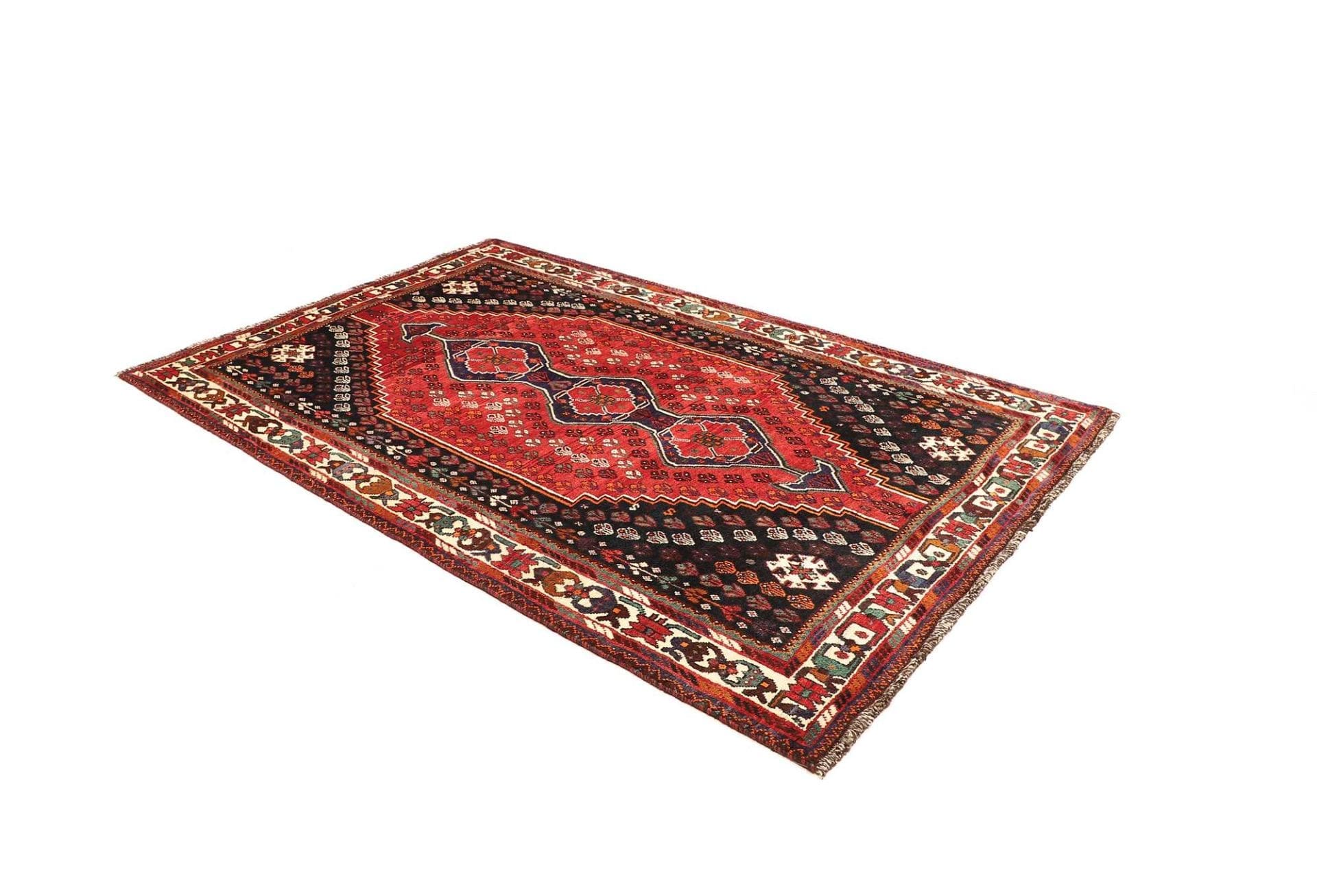 Shiraz Persian Rug 163 × 248 cm in Wool, hand-knotted - Image 3
