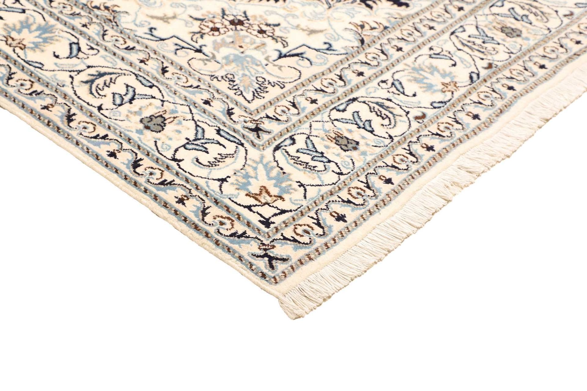 Hand-Knotted Nain Persian Rug, 171 × 255 cm, Wool - Image 6
