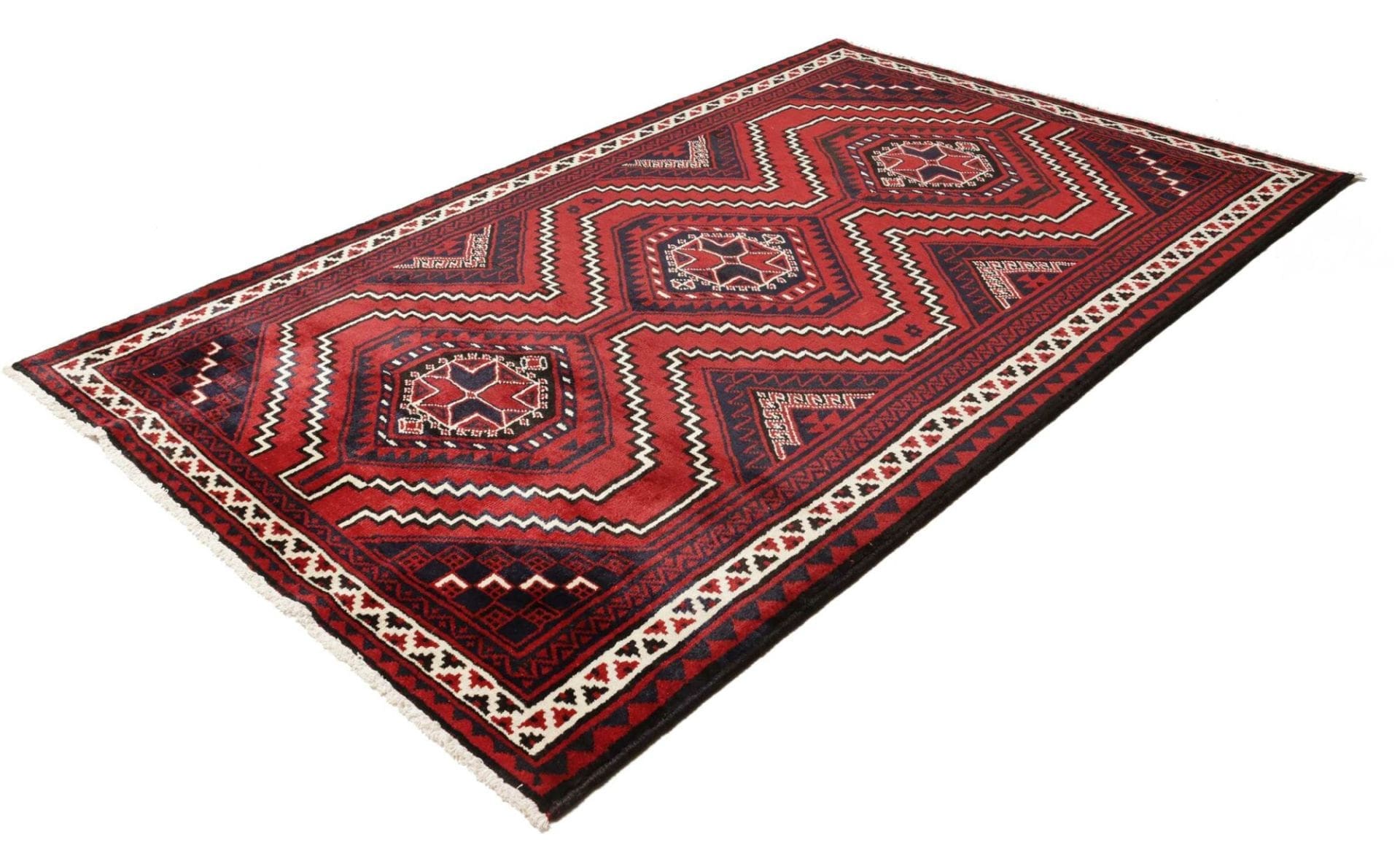 Alternative view of Loribaft Persian Rug 172 × 265 cm in Wool, hand-knotted