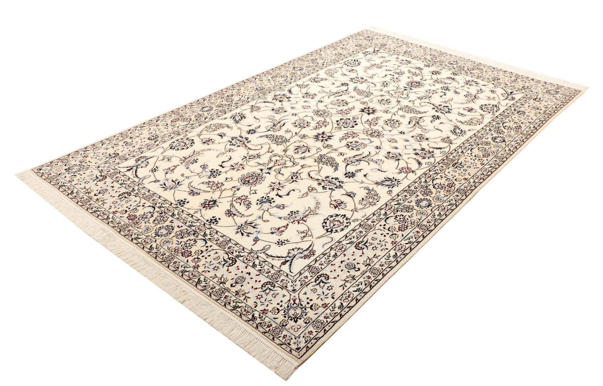 Alternative view of Nain Persian Rug 156 × 231 cm in Wool, hand-knotted