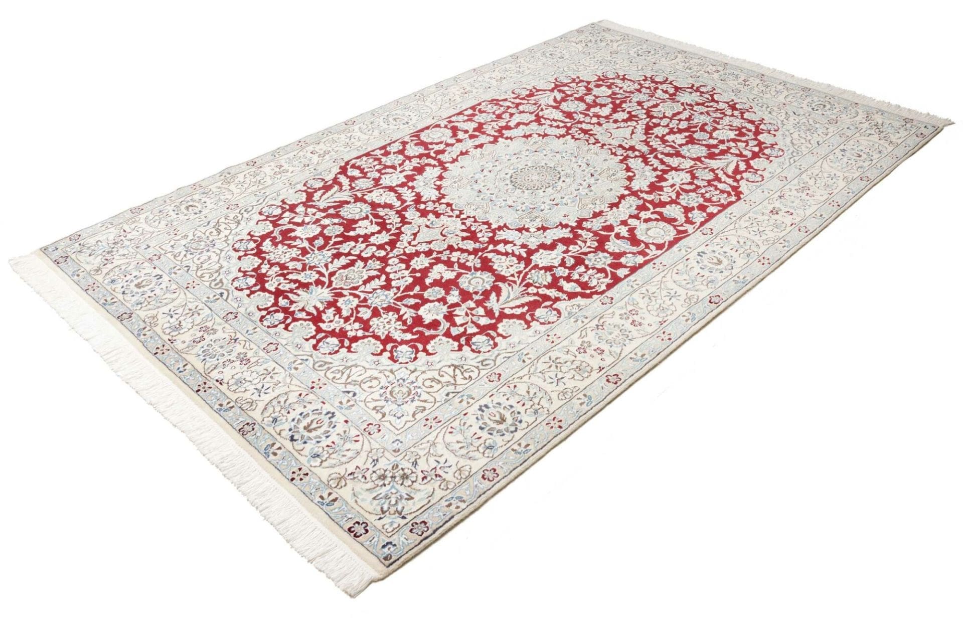 Alternative view of Nain Persian Rug 160 × 250 cm in Wool, hand-knotted