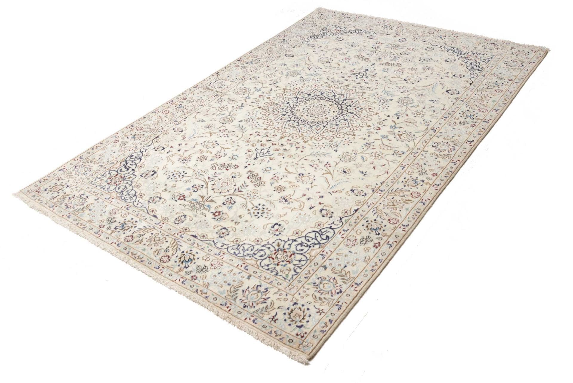 Alternative view of Hand-Knotted Nain Persian Rug, 157 × 242 cm, Wool
