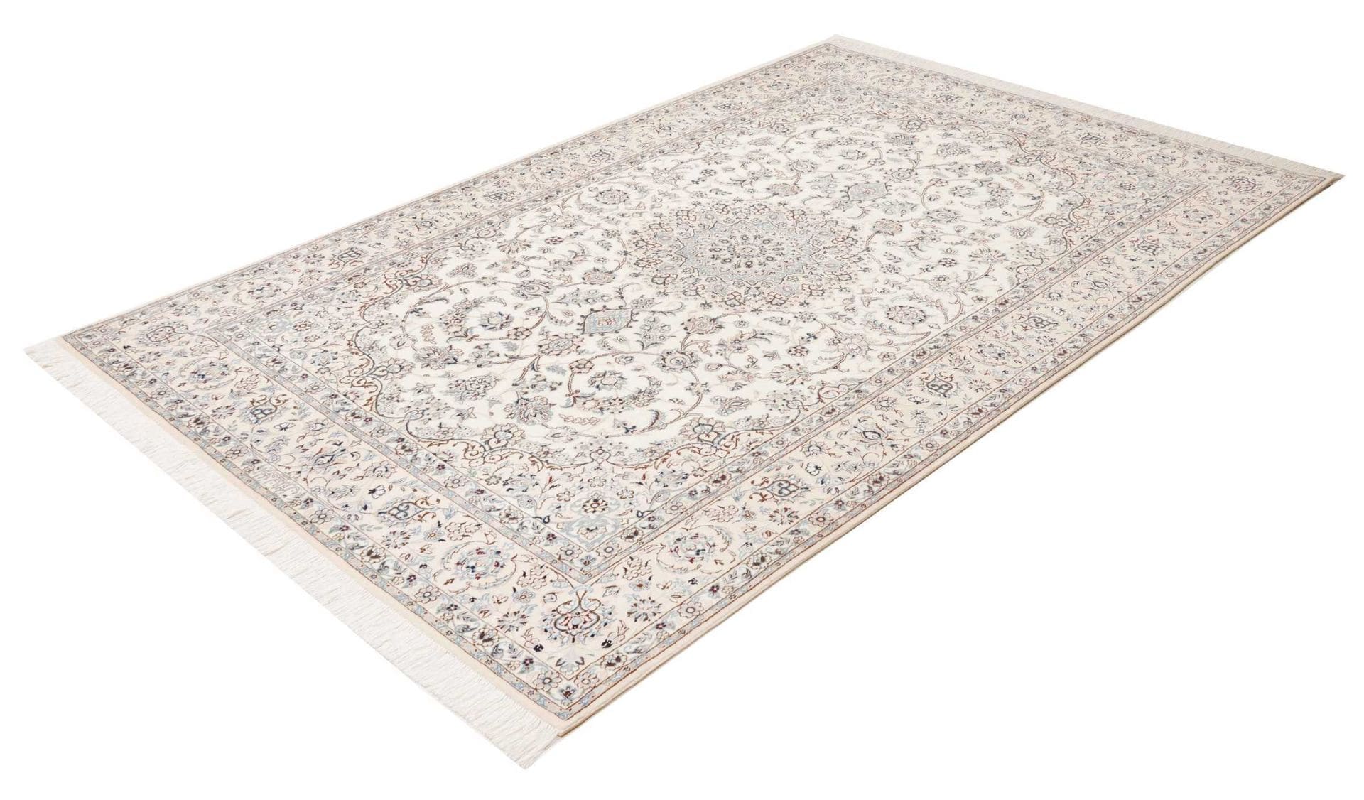 Alternative view of Hand-Knotted Nain Persian Rug, 156 × 237 cm, Wool