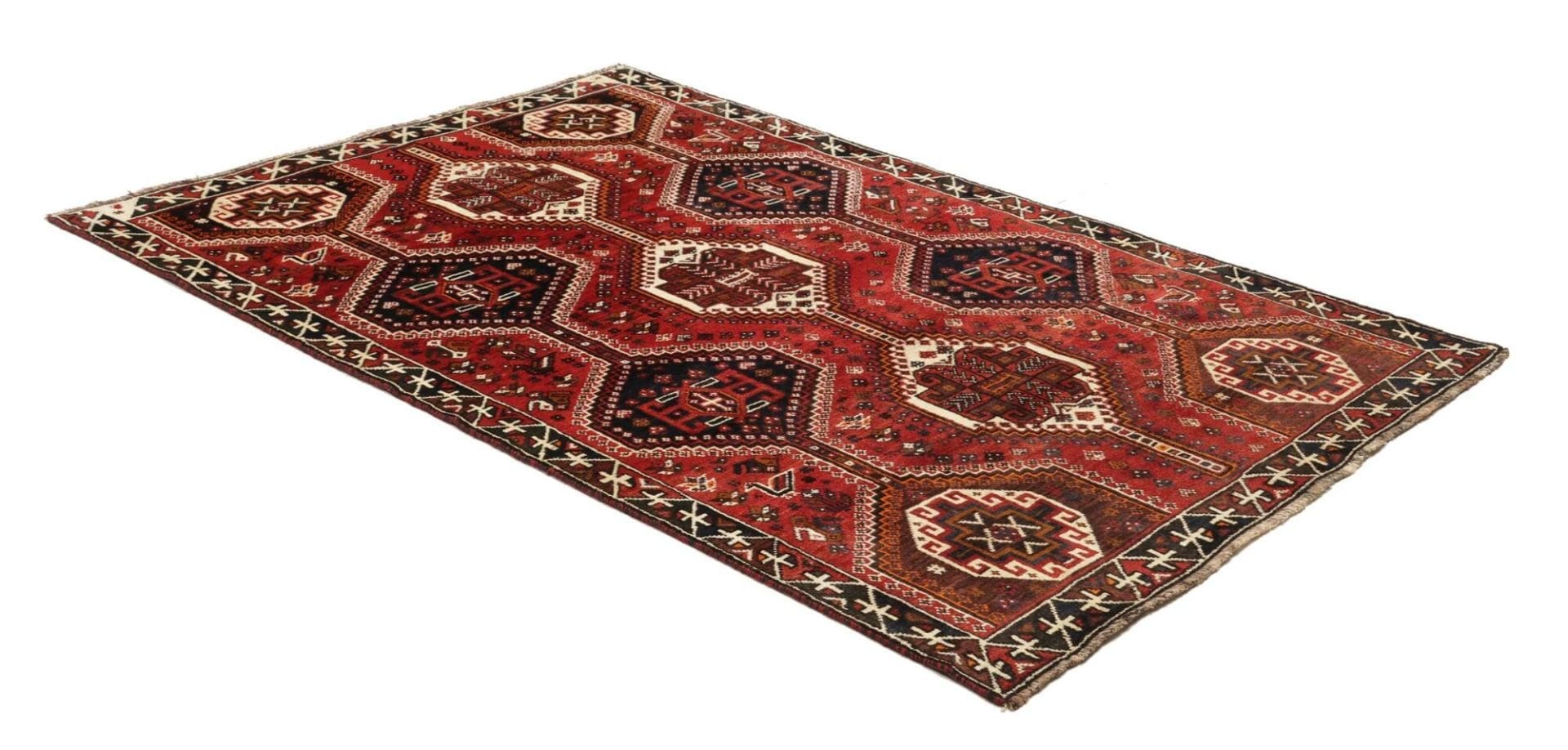 Qashqai Persian Rug 160 × 230 cm in Wool, hand-knotted - Image 3