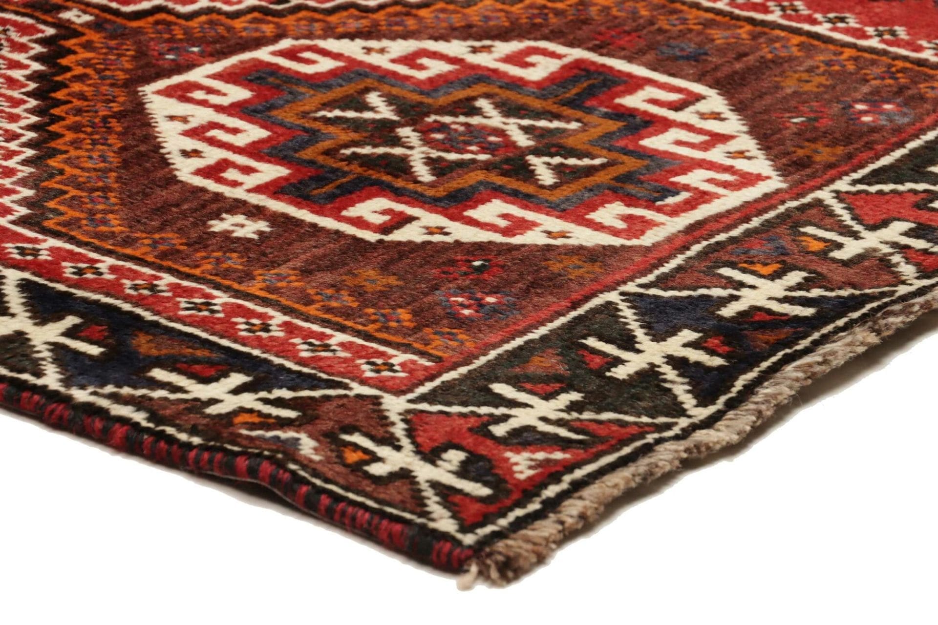 Qashqai Persian Rug 160 × 230 cm in Wool, hand-knotted - Image 5