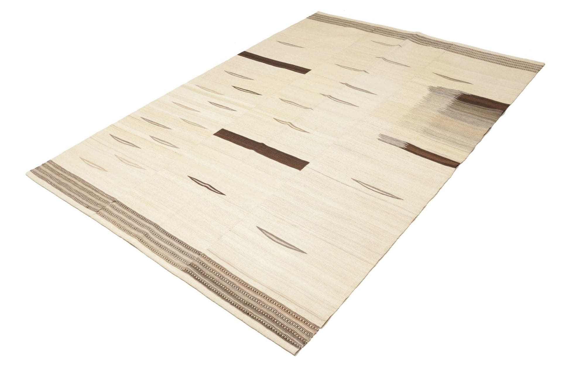 Alternative view of Hand-Woven Kilim Persian Rug, 168 × 233 cm, Wool
