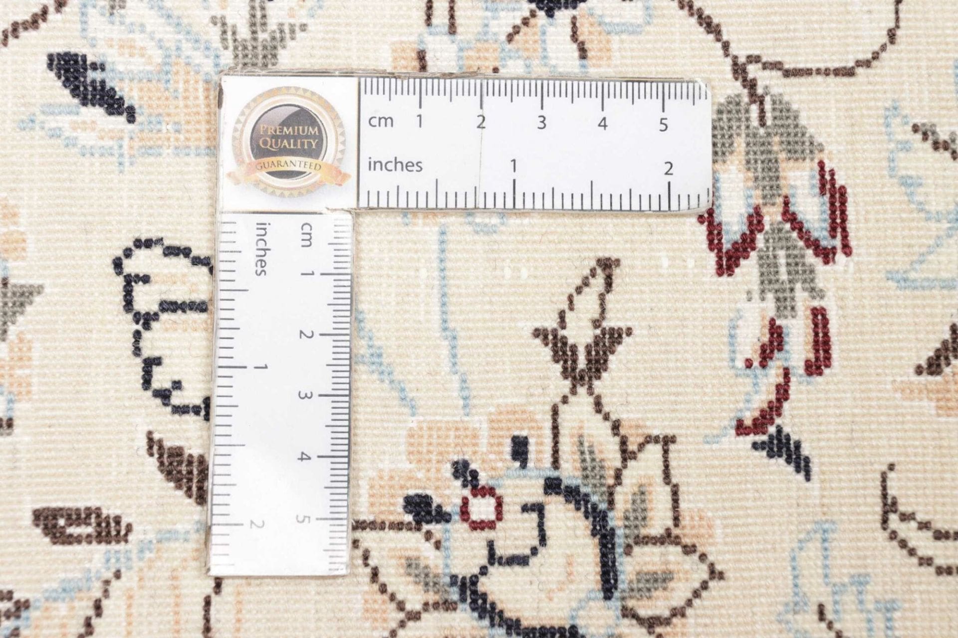Alternative view of Wool Nain Persian Rug 159 × 235 cm, hand-knotted