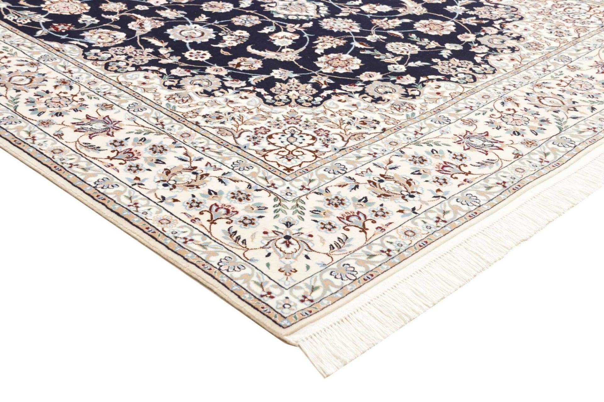 Hand-Knotted Nain Persian Rug, 151 × 223 cm, Wool - Image 5