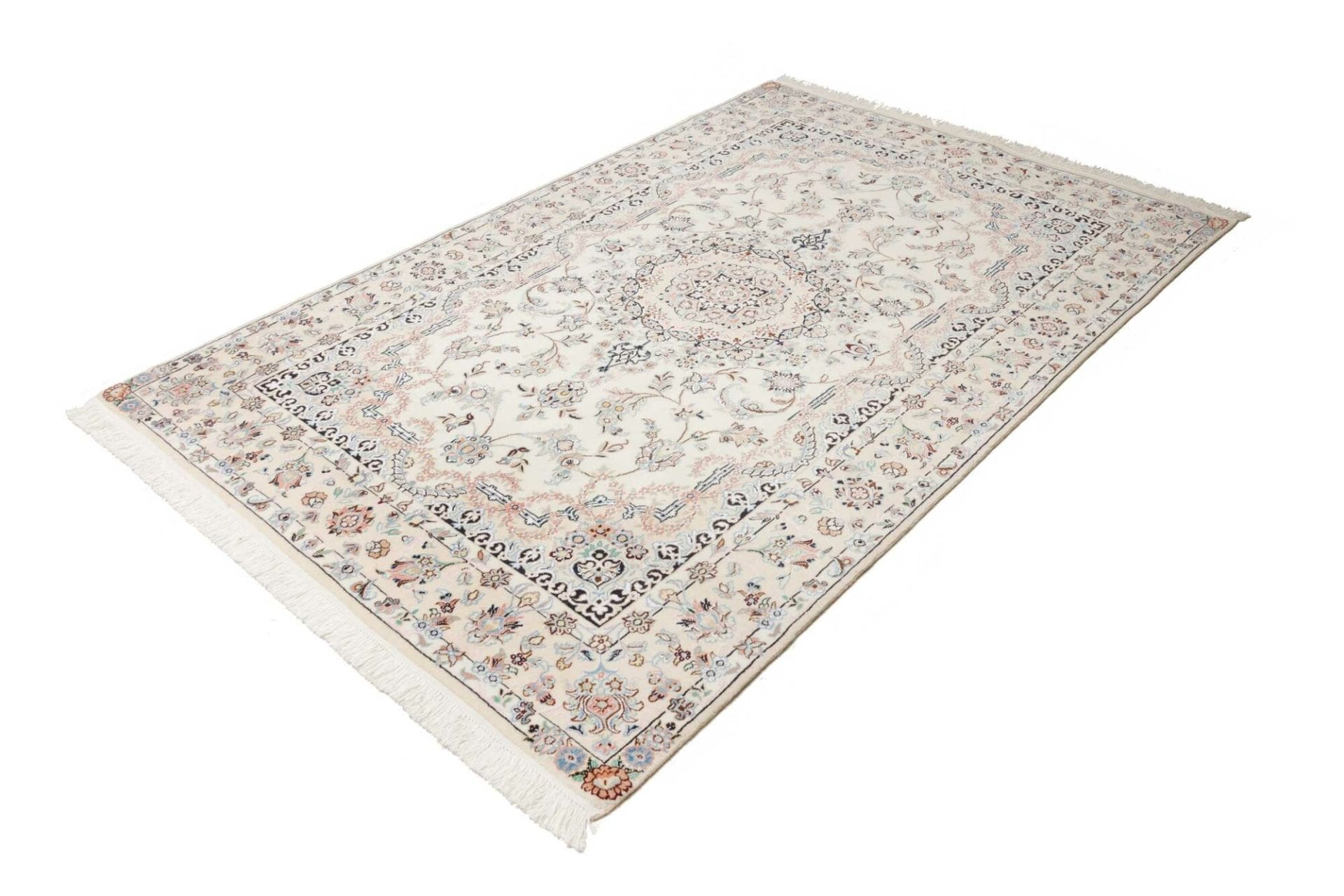 Alternative view of Wool Nain Persian Rug 148 × 225 cm, hand-knotted