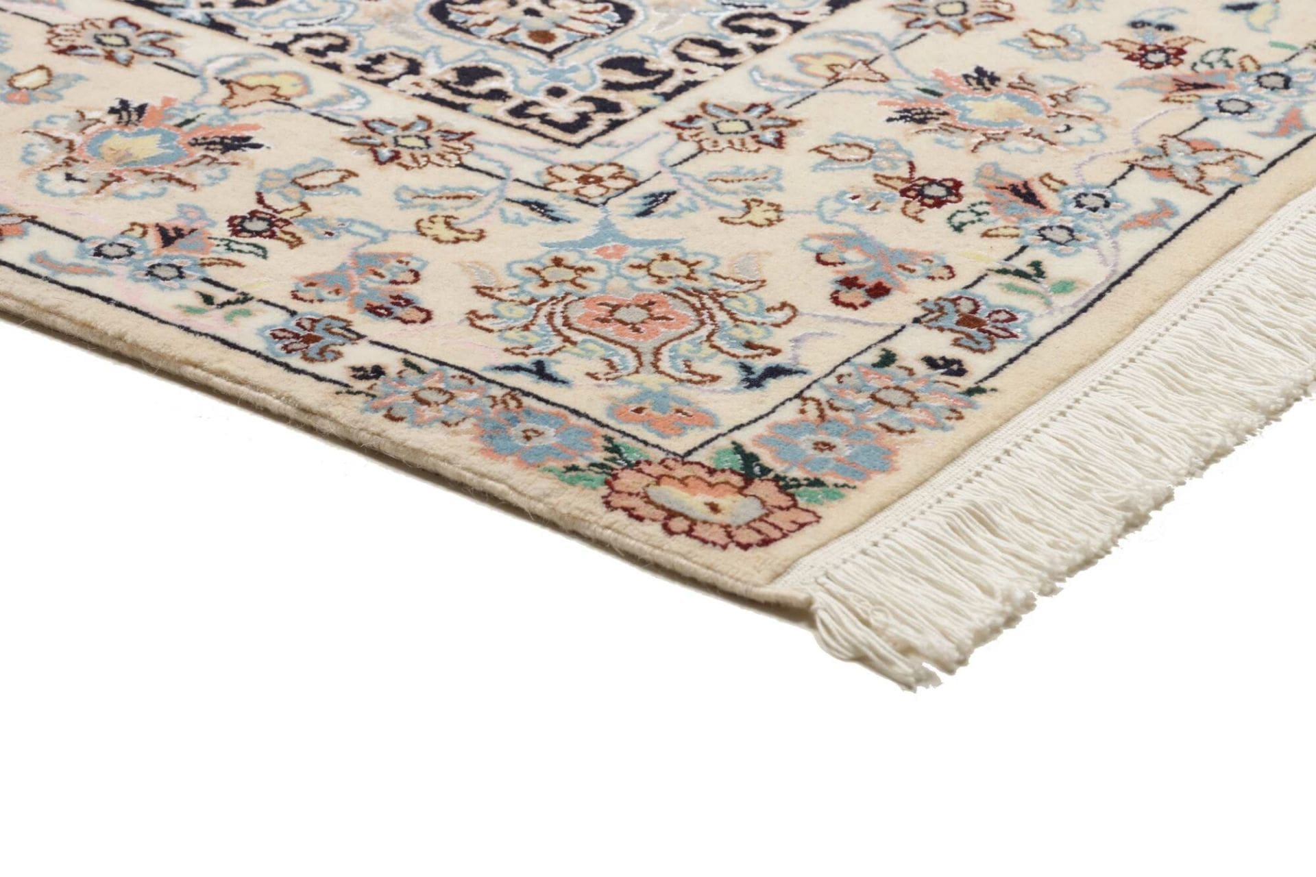 Wool Nain Persian Rug 148 × 225 cm, hand-knotted - Image 5