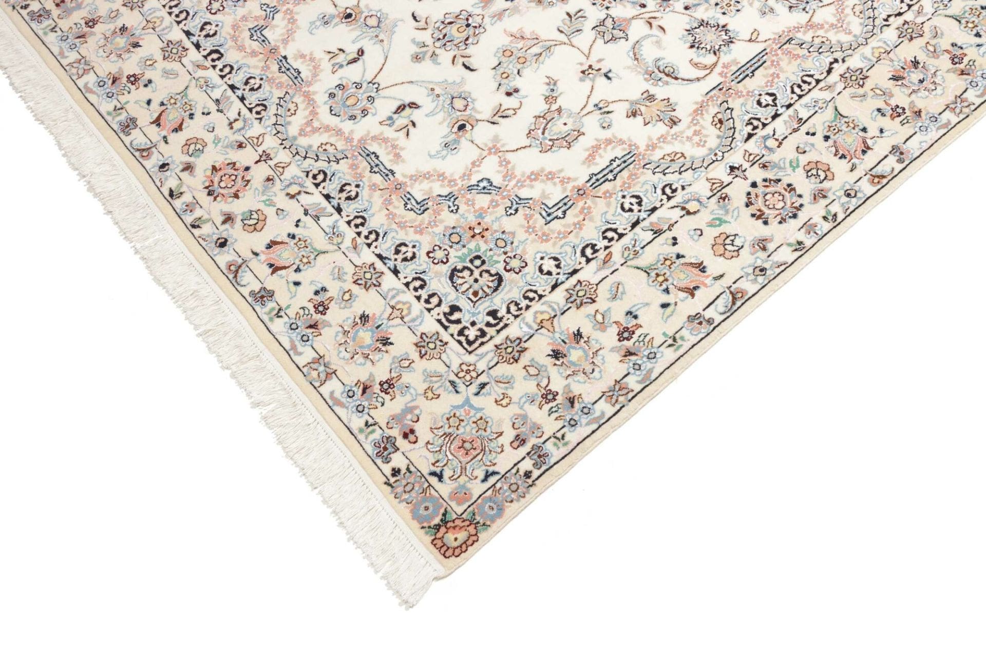 Wool Nain Persian Rug 148 × 225 cm, hand-knotted - Image 7