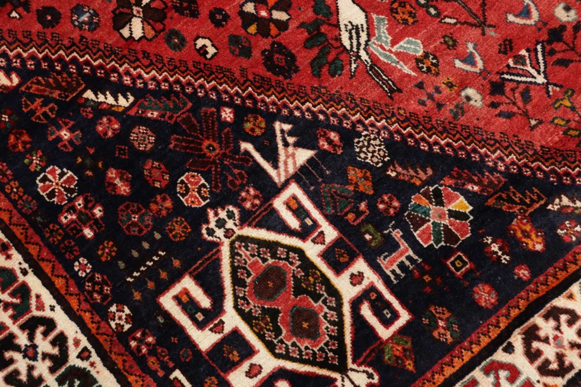 Qashqai Persian Rug 175 × 250 cm in Wool, hand-knotted - Image 6