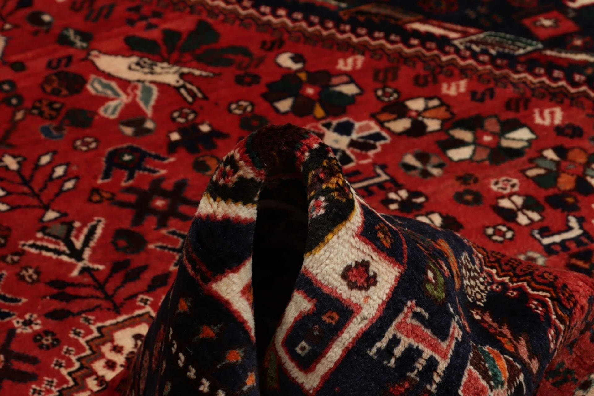 Qashqai Persian Rug 175 × 250 cm in Wool, hand-knotted - Image 9