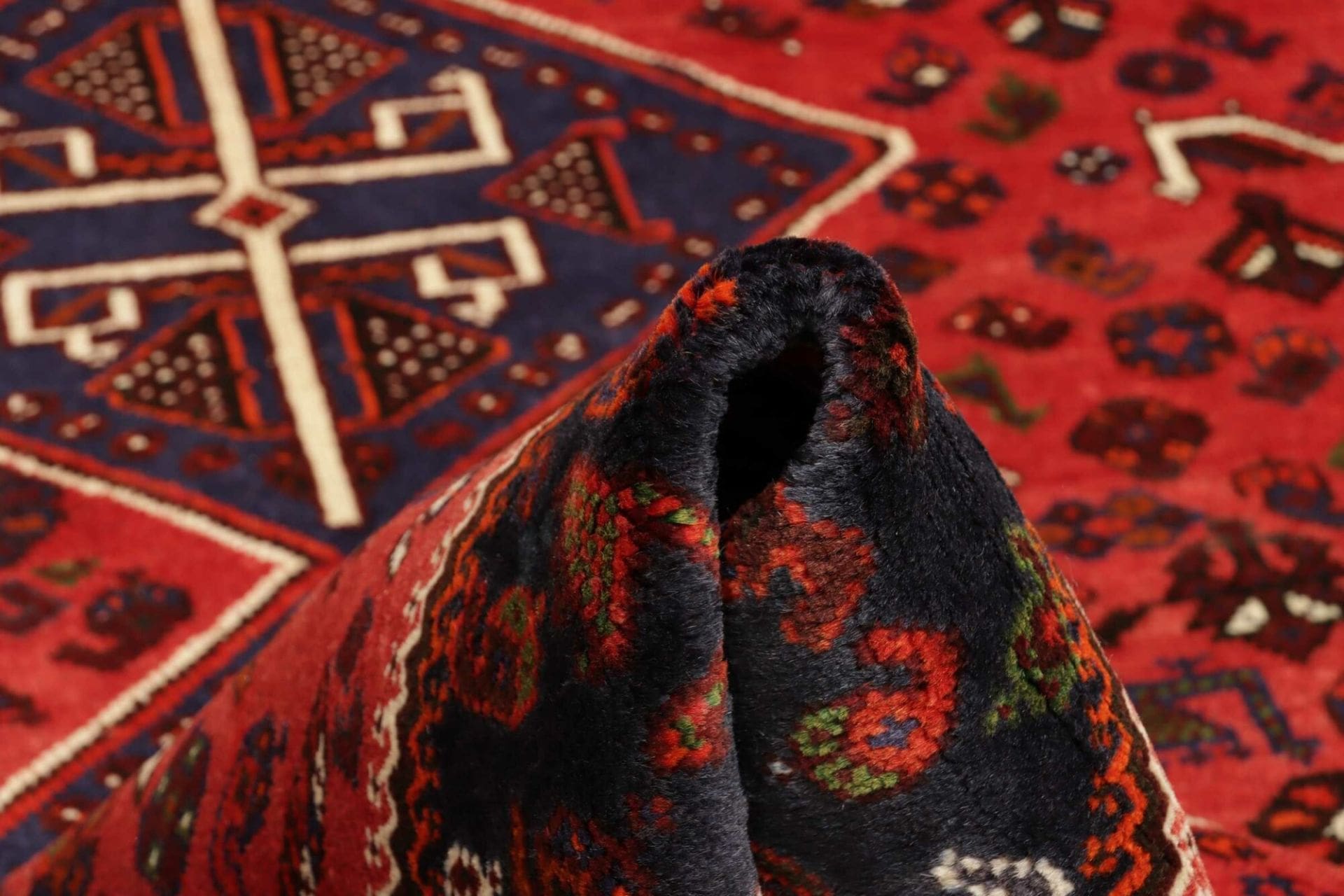 Shiraz Persian Rug 163 × 258 cm in Wool, hand-knotted - Image 9