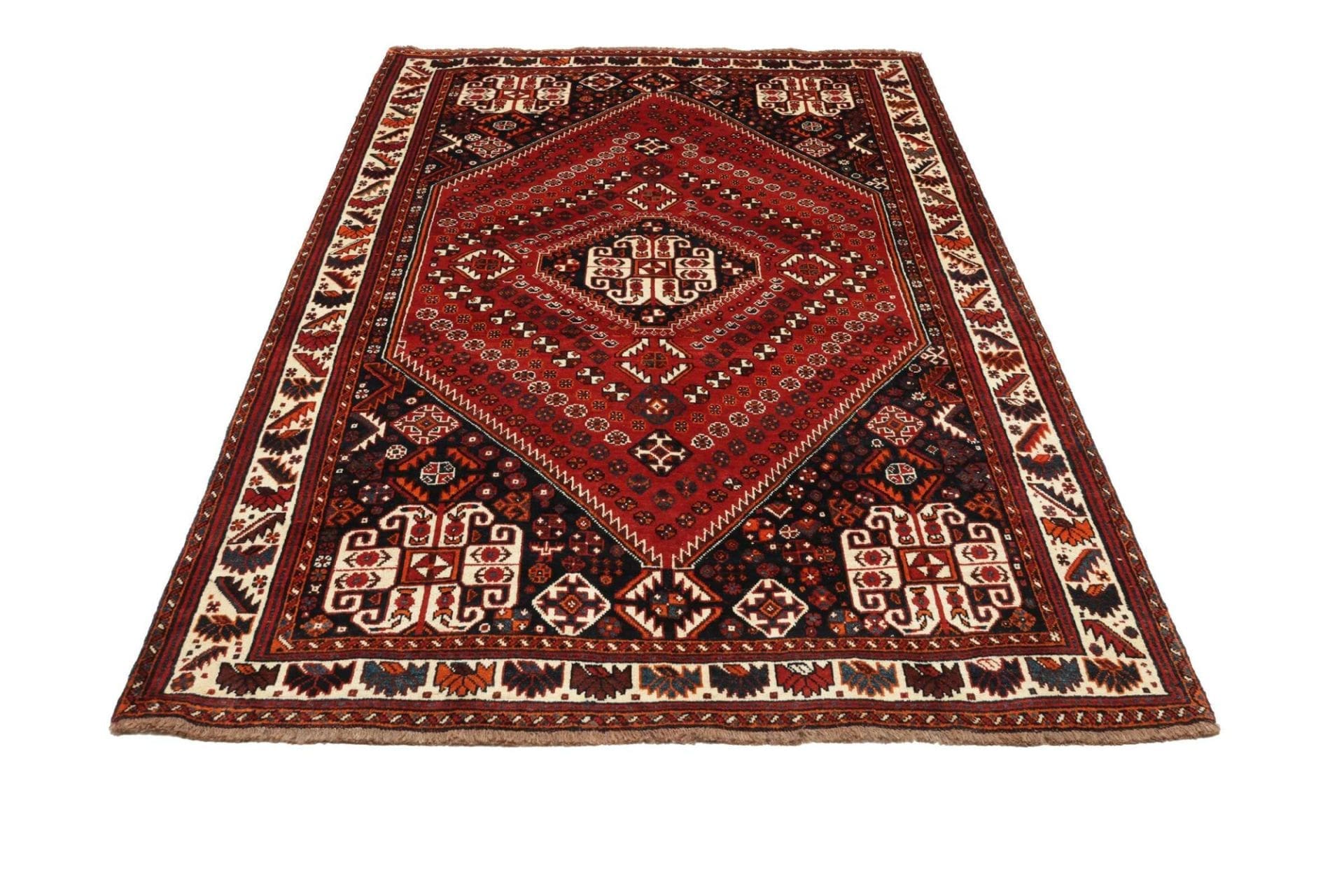 Shiraz Persian Rug 163 × 250 cm in Wool, hand-knotted - Image 4