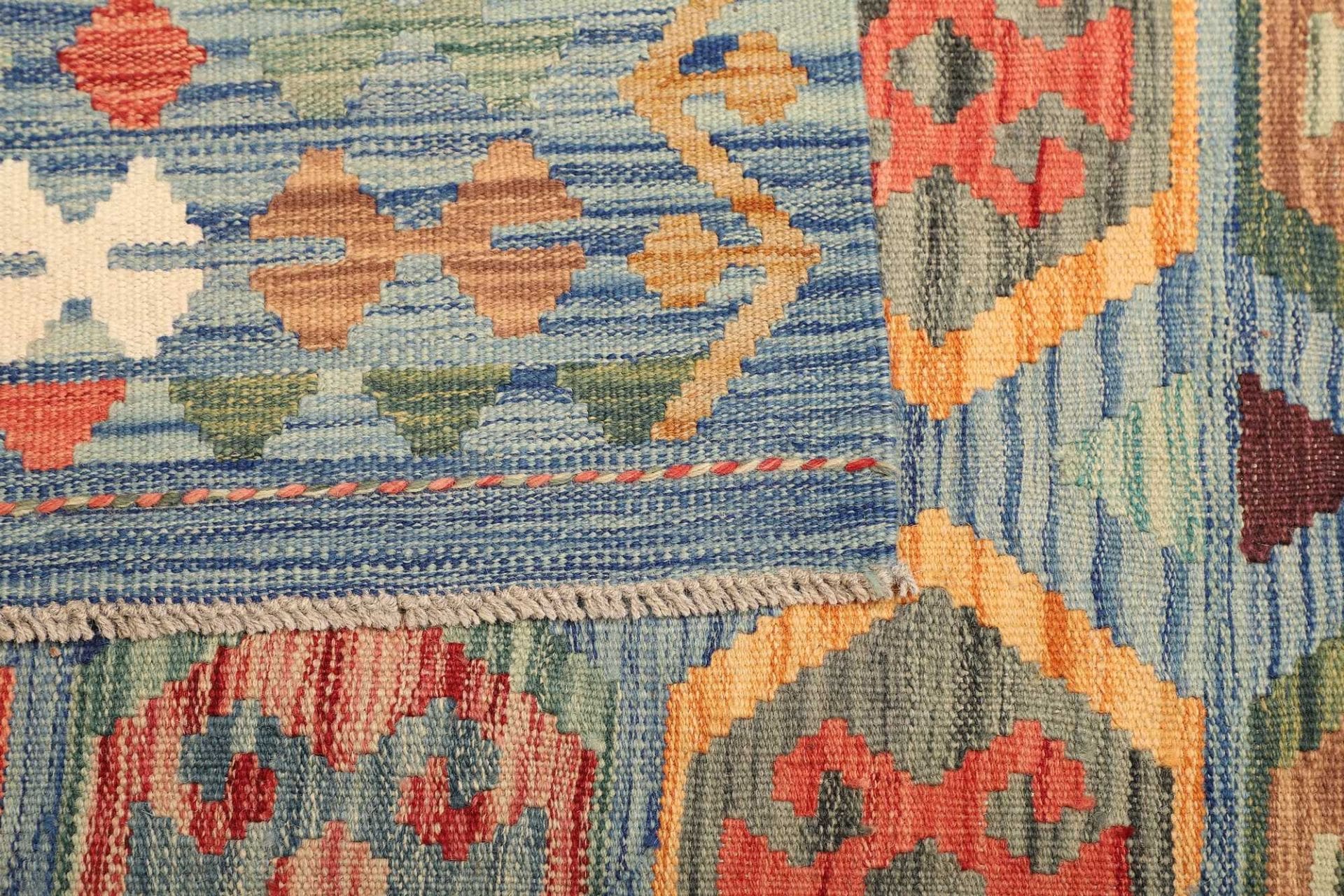 Kilim Pakistani Rug 173 × 230 cm in Wool, hand-woven - Image 5