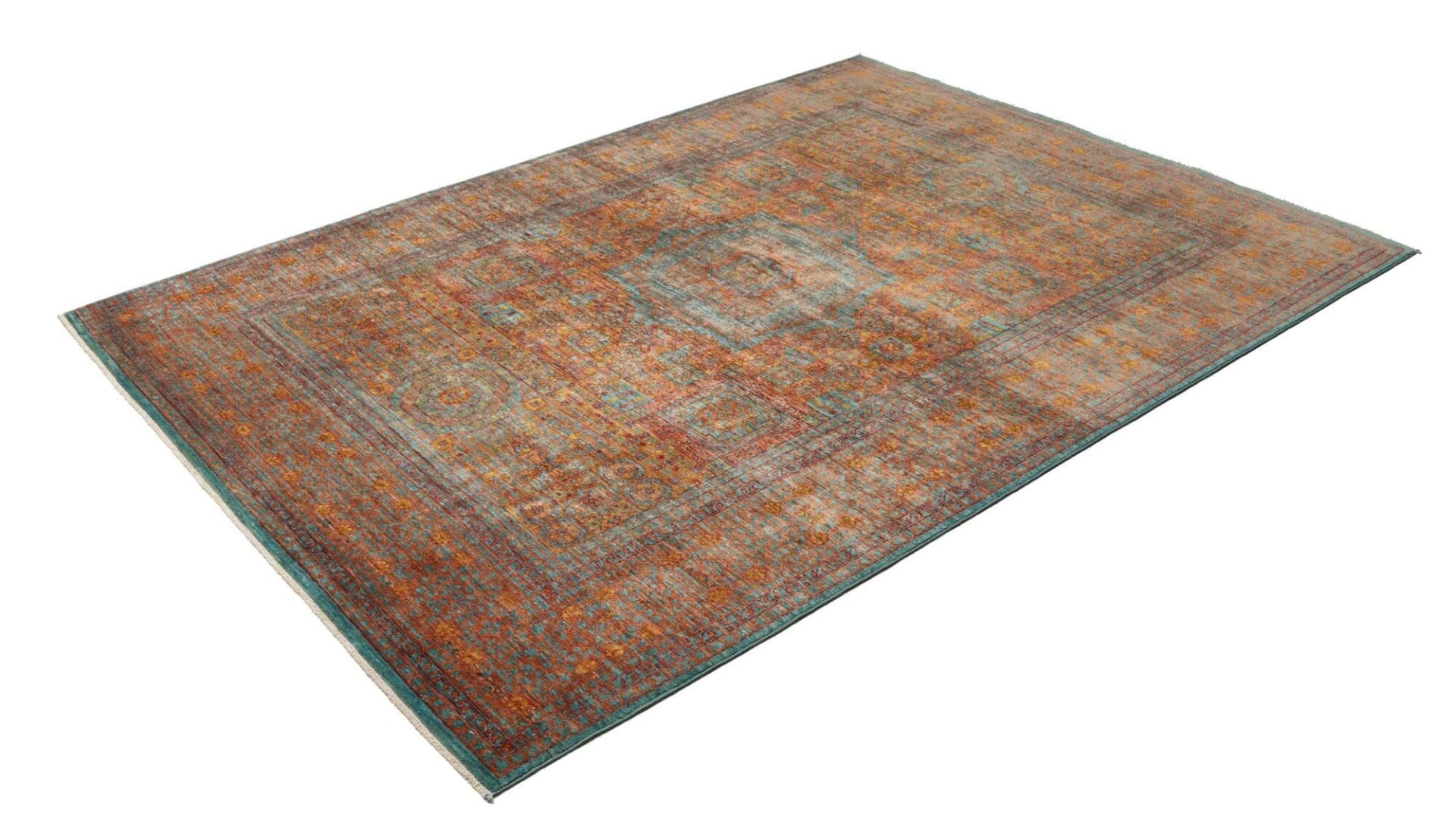 Alternative view of Wool Mamluk Pakistani Rug 171 × 231 cm, hand-knotted