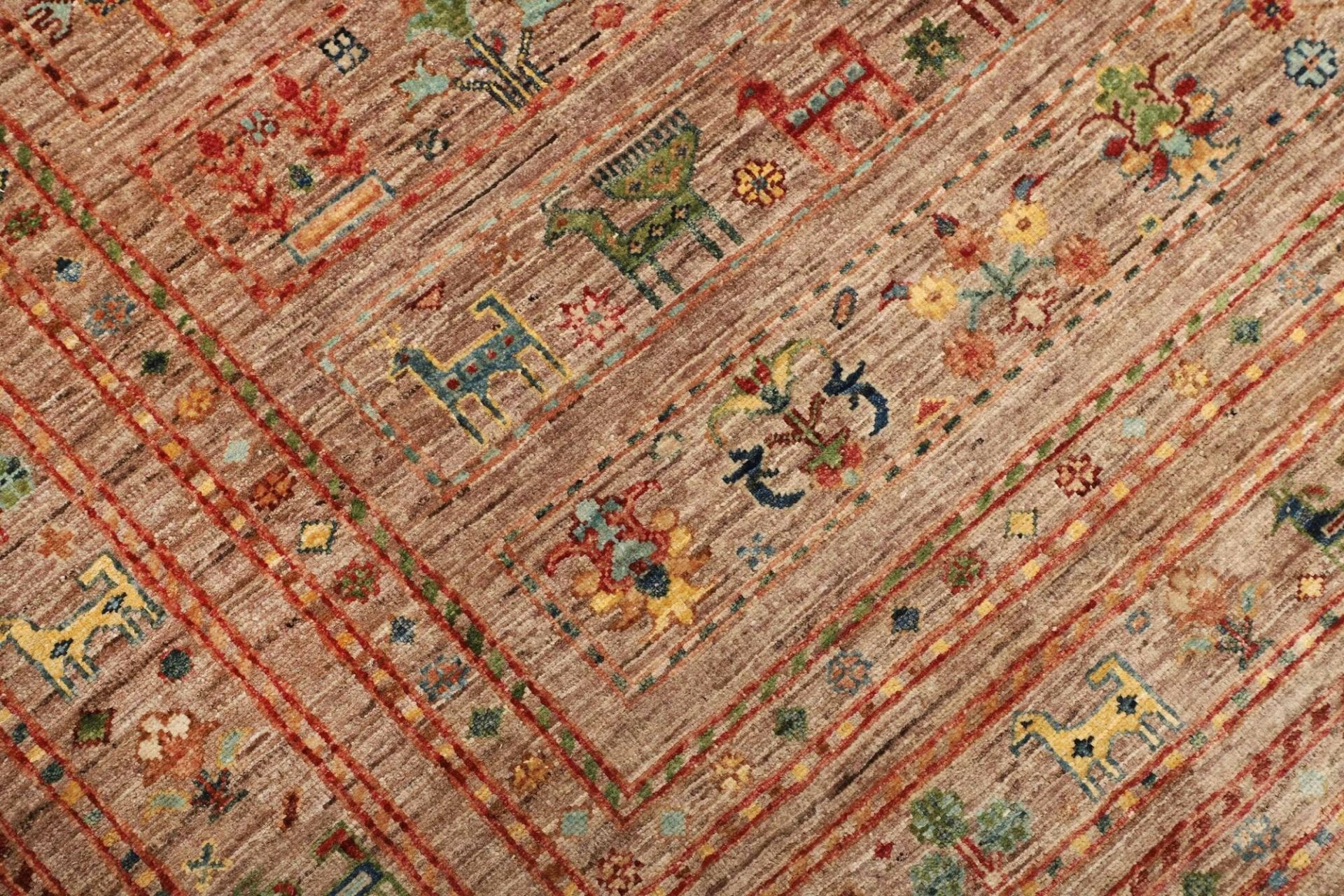 Samarkand Pakistani Rug 176 × 236 cm in Wool, hand-knotted - Image 6