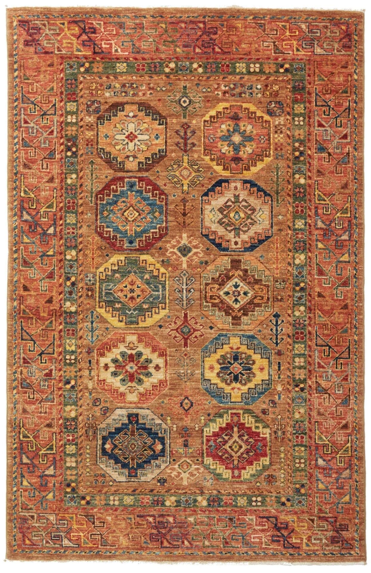 Samarkand Pakistani Rug 125 × 190 cm in Wool, hand-knotted