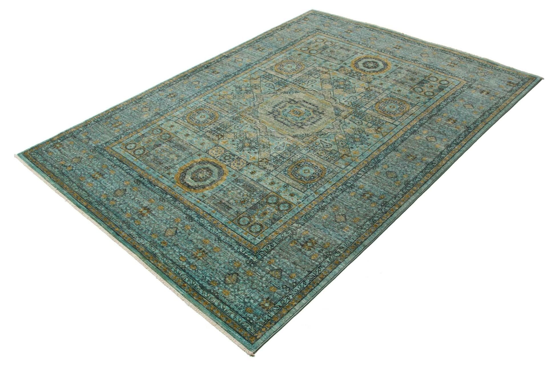 Alternative view of Mamluk Pakistani Rug 152 × 199 cm in Wool, hand-knotted