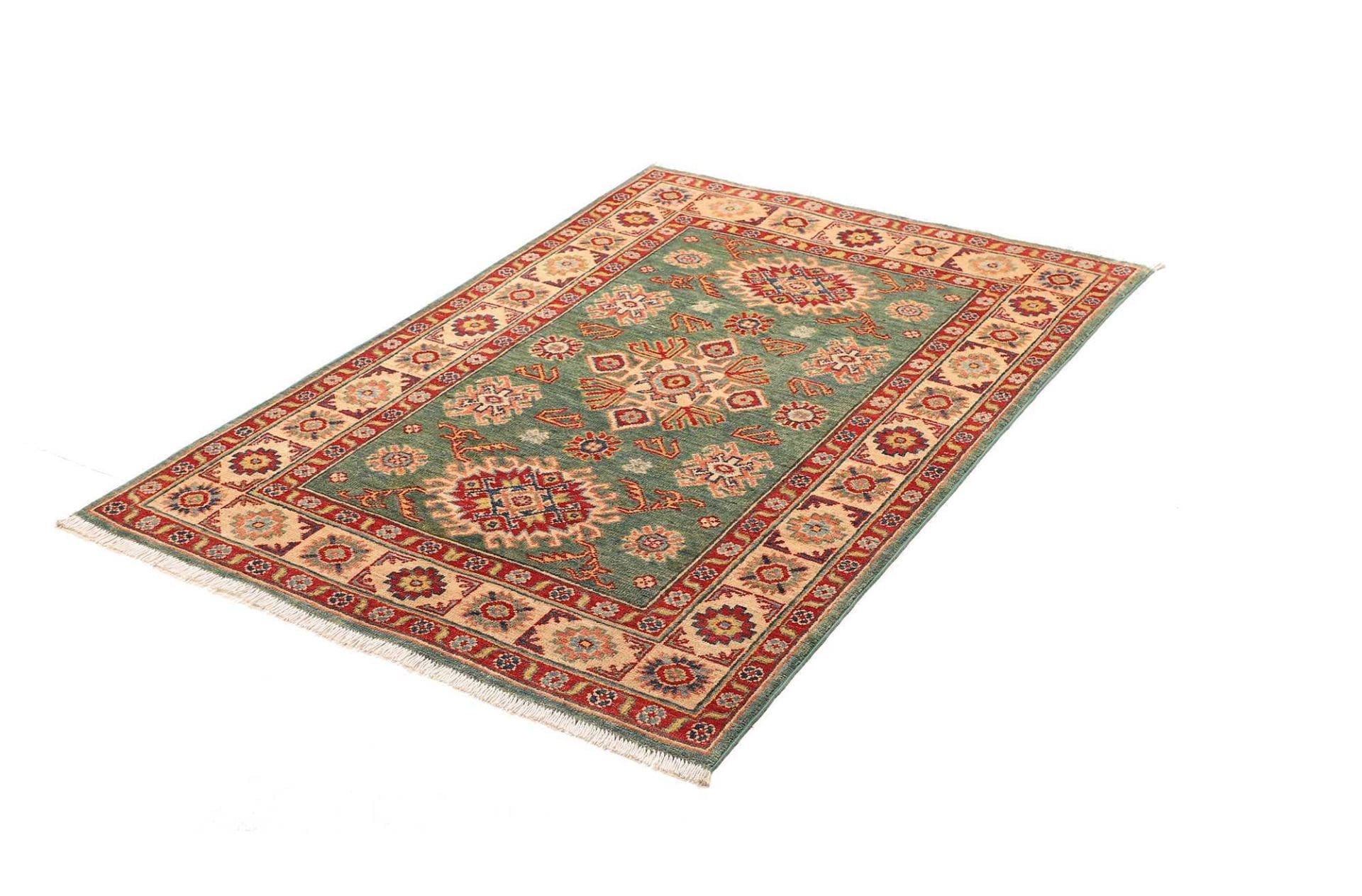 Alternative view of Wool Kazak Pakistani Rug 108 × 150 cm, hand-knotted