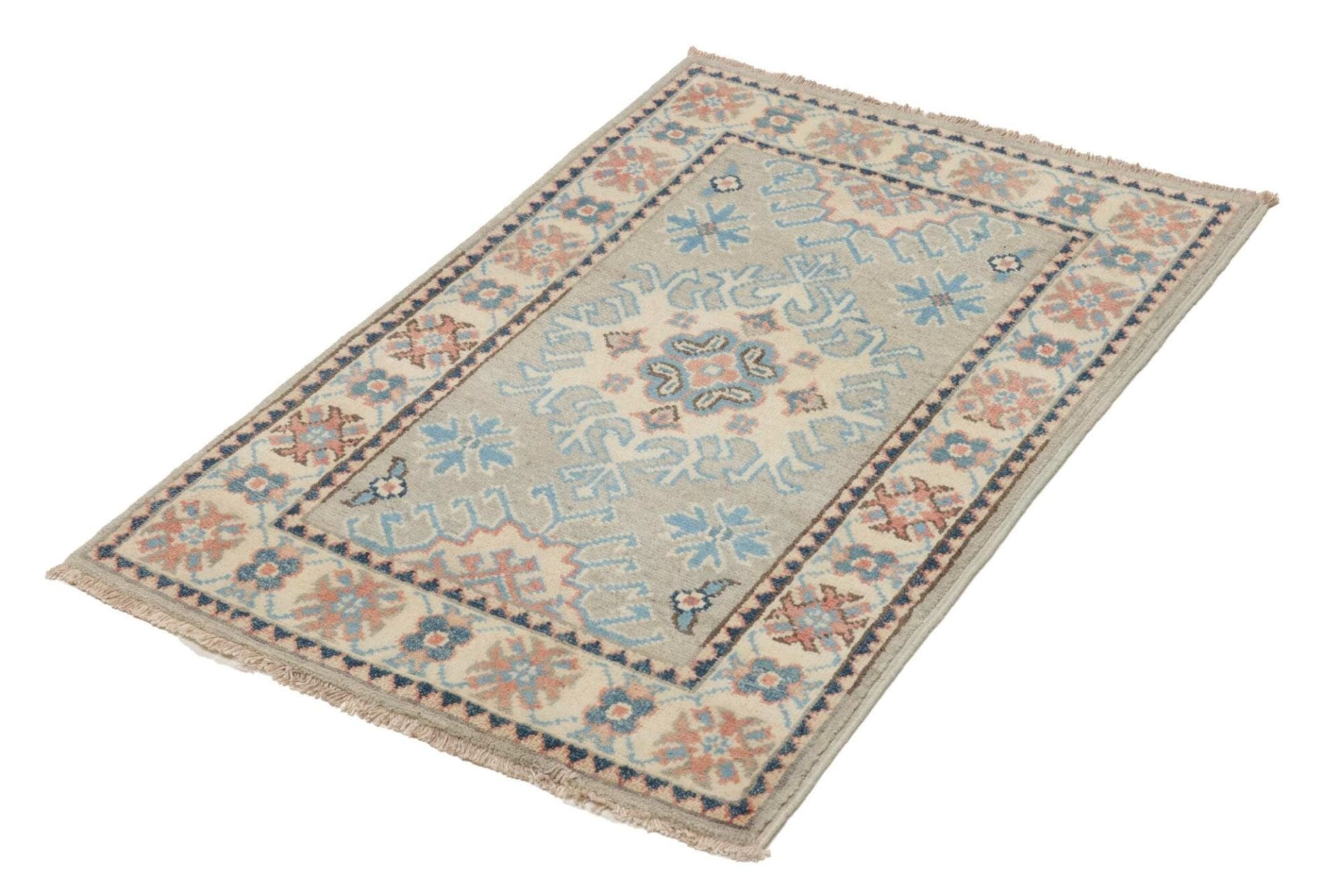 Alternative view of Kazak Pakistani Rug 64 × 90 cm in Wool, hand-knotted