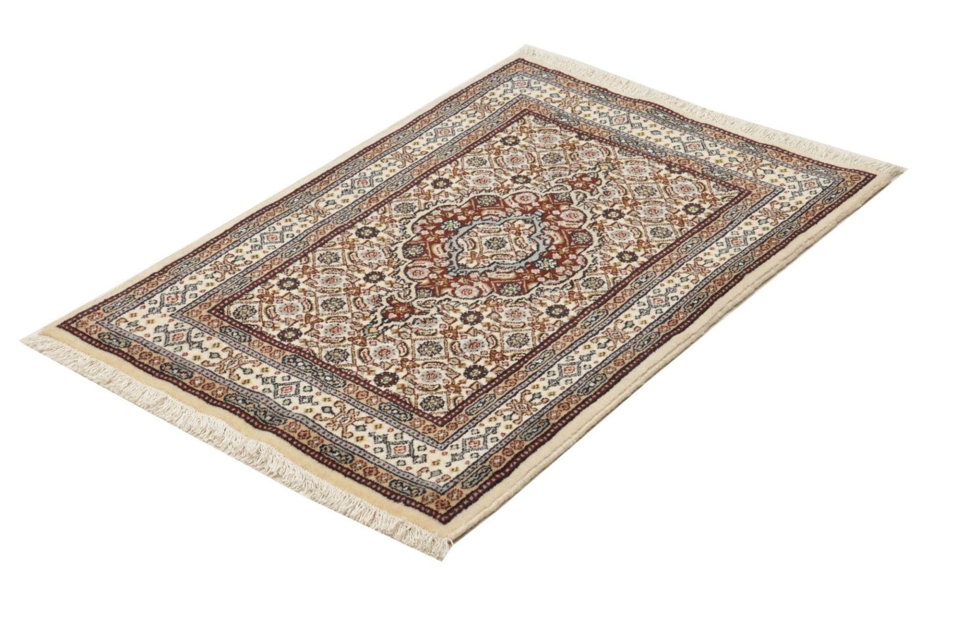 Alternative view of Moud Persian Rug 67 × 91 cm in Wool, hand-knotted