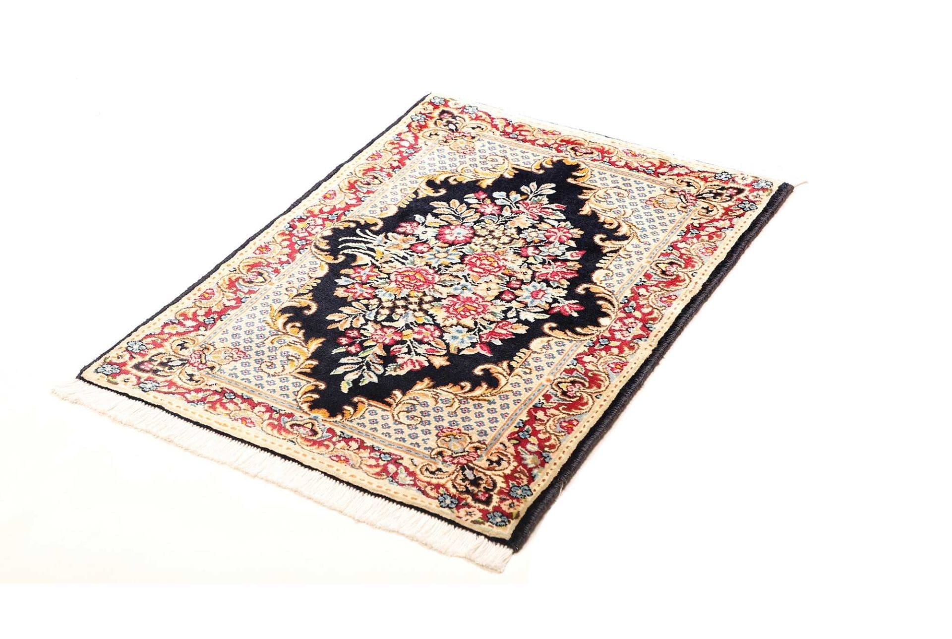 Alternative view of Hand-Knotted Kerman Persian Rug, 68 × 90 cm, Wool