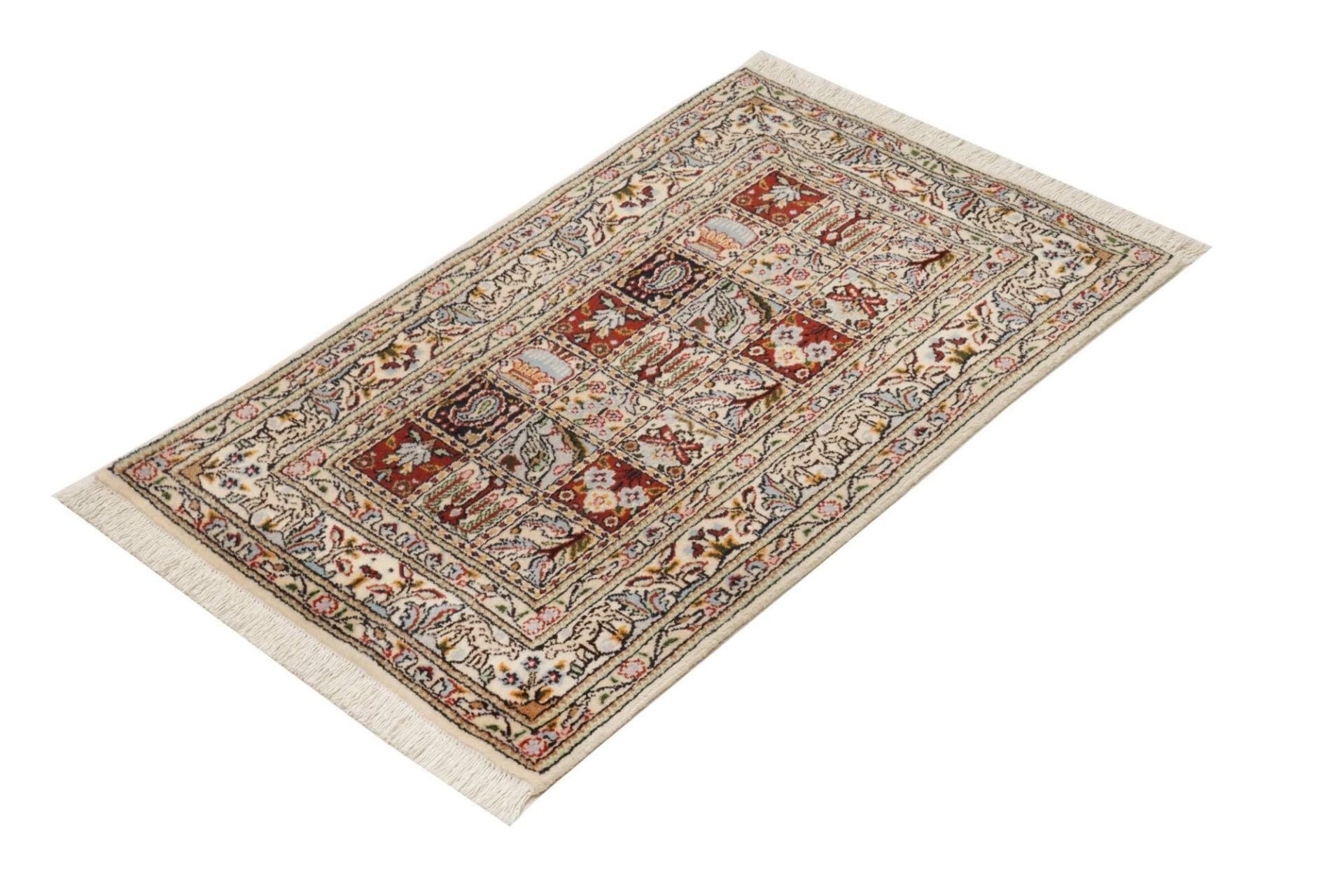 Alternative view of Moud Persian Rug 60 × 88 cm in Wool, hand-knotted