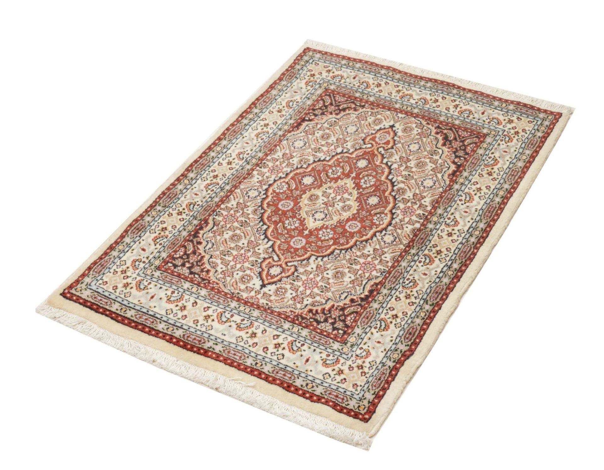 Alternative view of Wool Moud Persian Rug 64 × 90 cm, hand-knotted