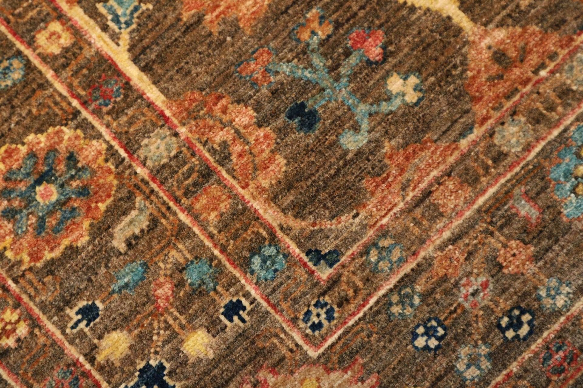 Hand-Knotted Ziegler Pakistani Rug, 83 × 257 cm, Wool - Image 6