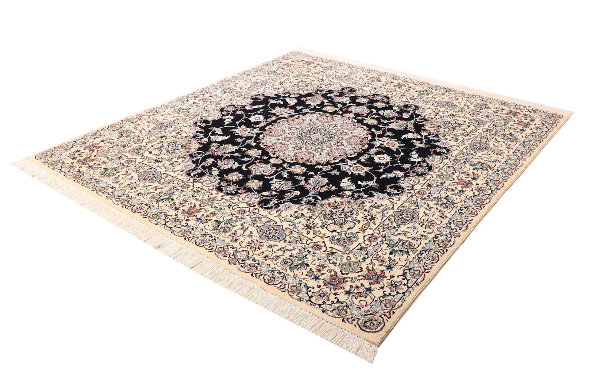 Alternative view of Hand-Knotted Nain Persian Rug, 200 × 207 cm, Wool