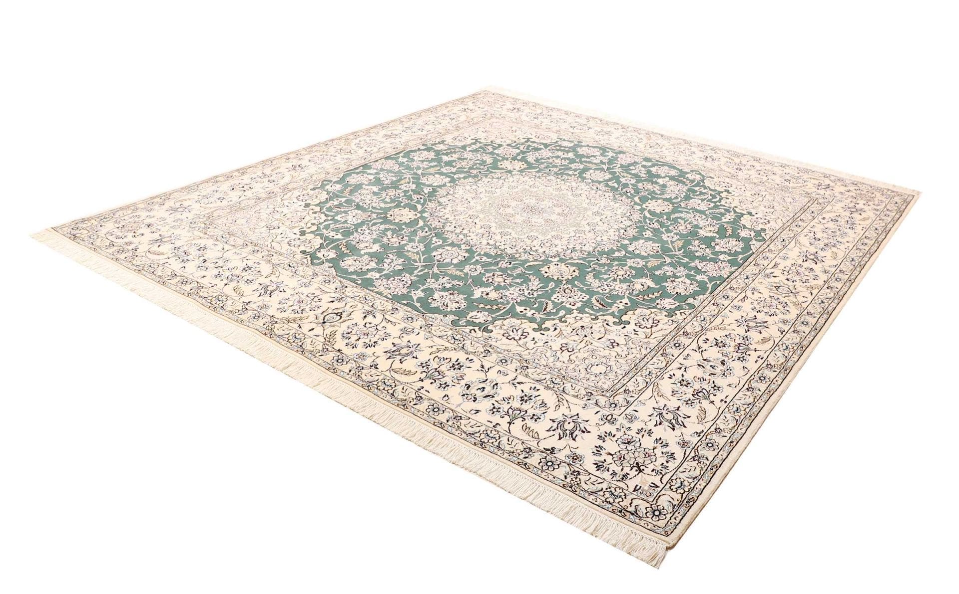 Alternative view of Wool Nain Persian Rug 254 × 253 cm, hand-knotted