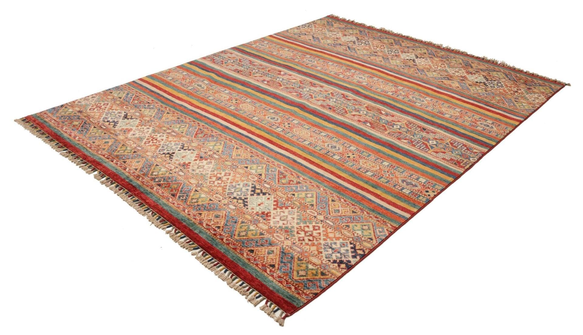 Alternative view of Wool Samarkand Pakistani Rug 255 × 294 cm, hand-knotted