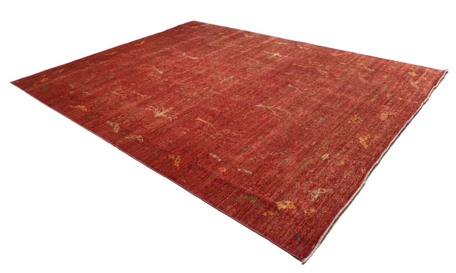 Alternative view of Wool Samarkand Pakistani Rug 250 × 324 cm, hand-knotted