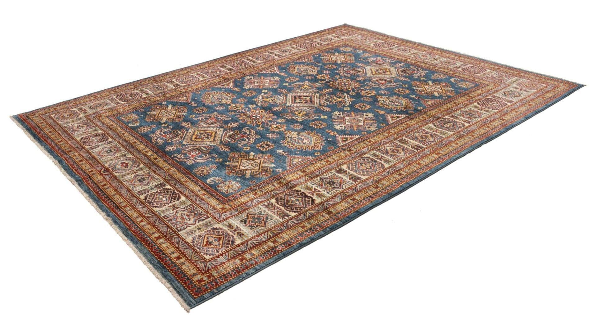 Alternative view of Hand-Knotted Kazak Pakistani Rug, 245 × 313 cm, Wool