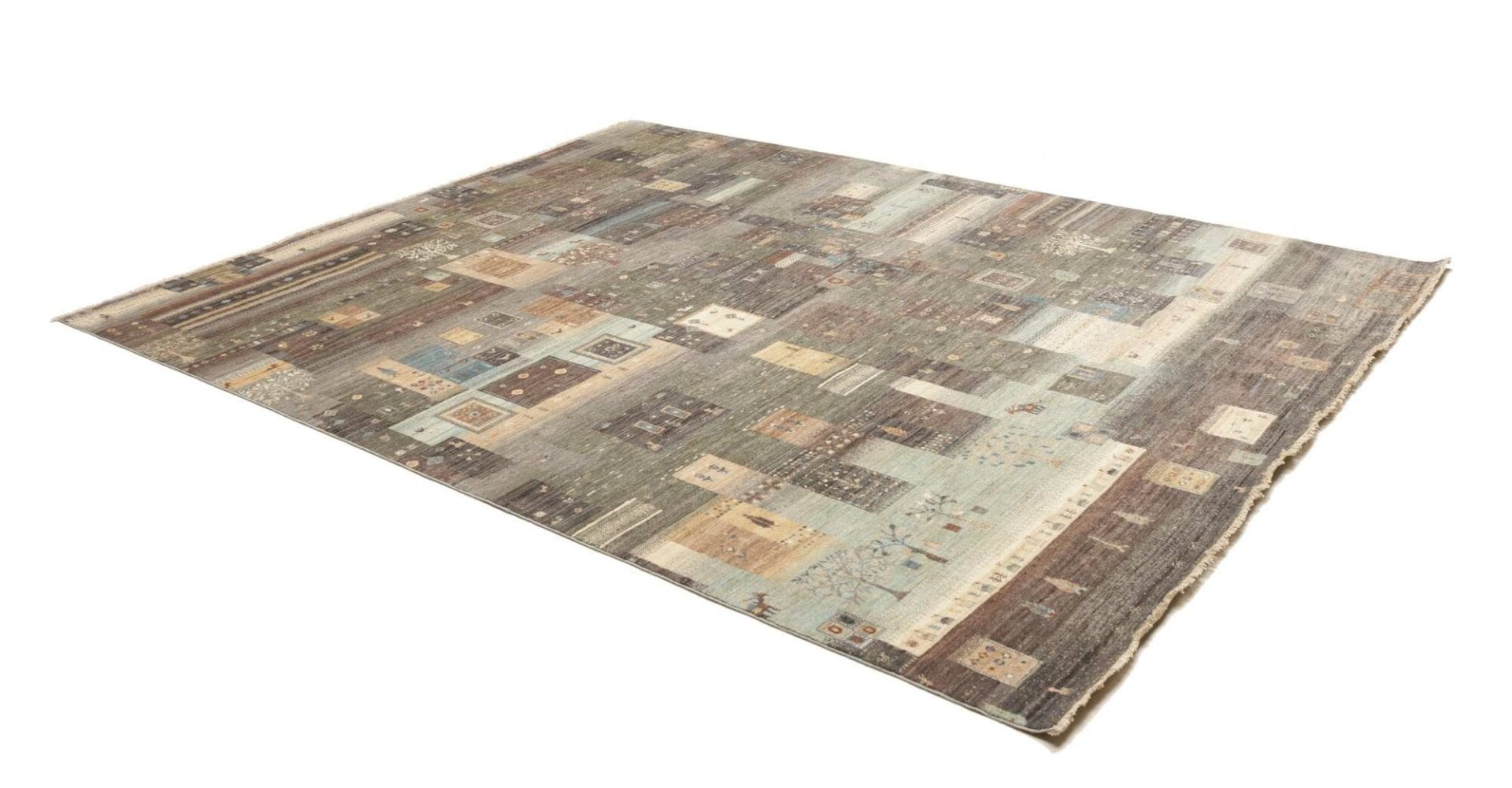 Wool Samarkand Pakistani Rug 236 × 293 cm, hand-knotted - Image 3