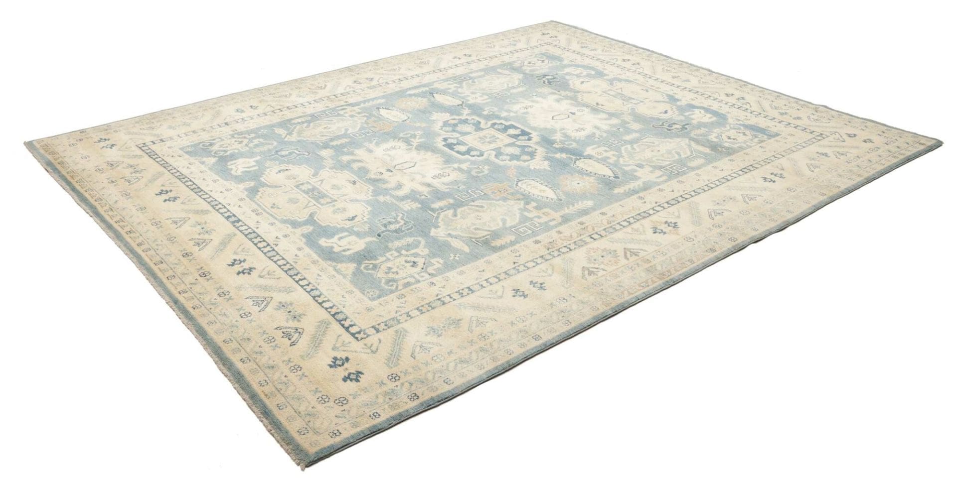 Alternative view of Kazak Pakistani Rug 245 × 293 cm in Wool, hand-knotted