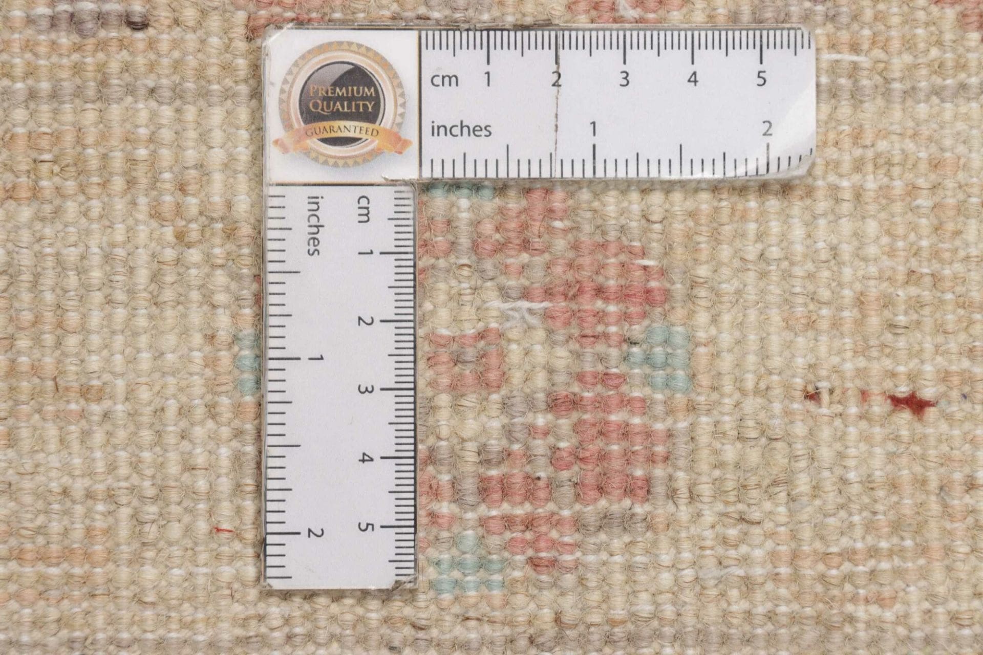 Alternative view of Wool Kazak Pakistani Rug 85 × 124 cm, hand-knotted