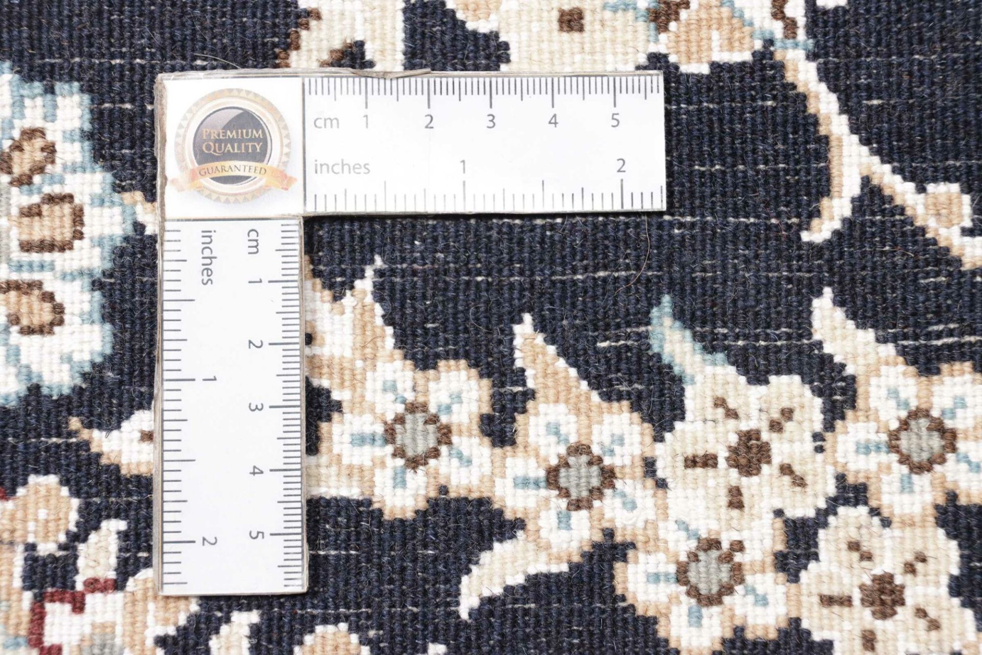 Hand-Knotted Nain Persian Rug, 153 × 235 cm, Wool - Image 12