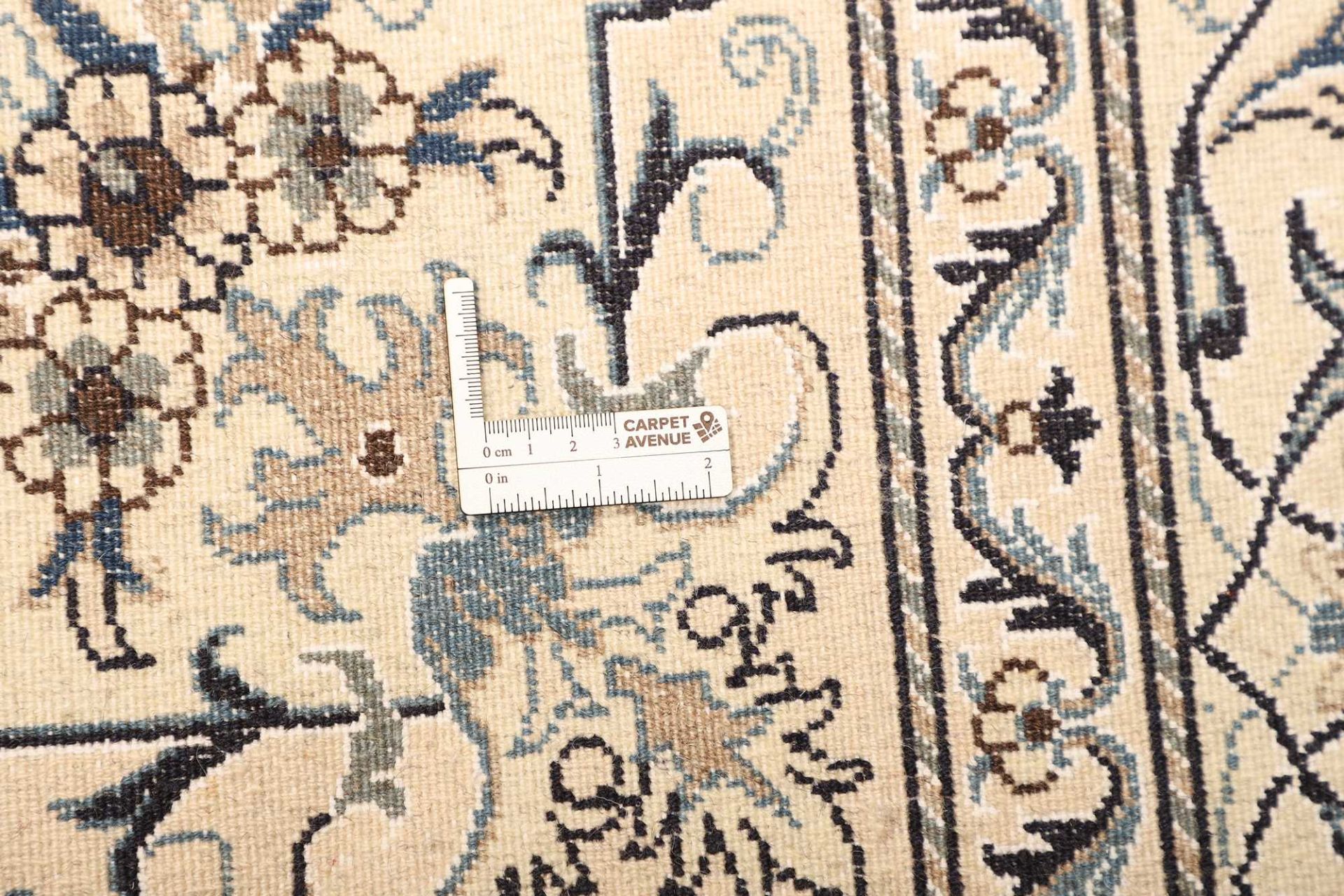 Hand-Knotted Nain Persian Rug, 171 × 255 cm, Wool - Image 12
