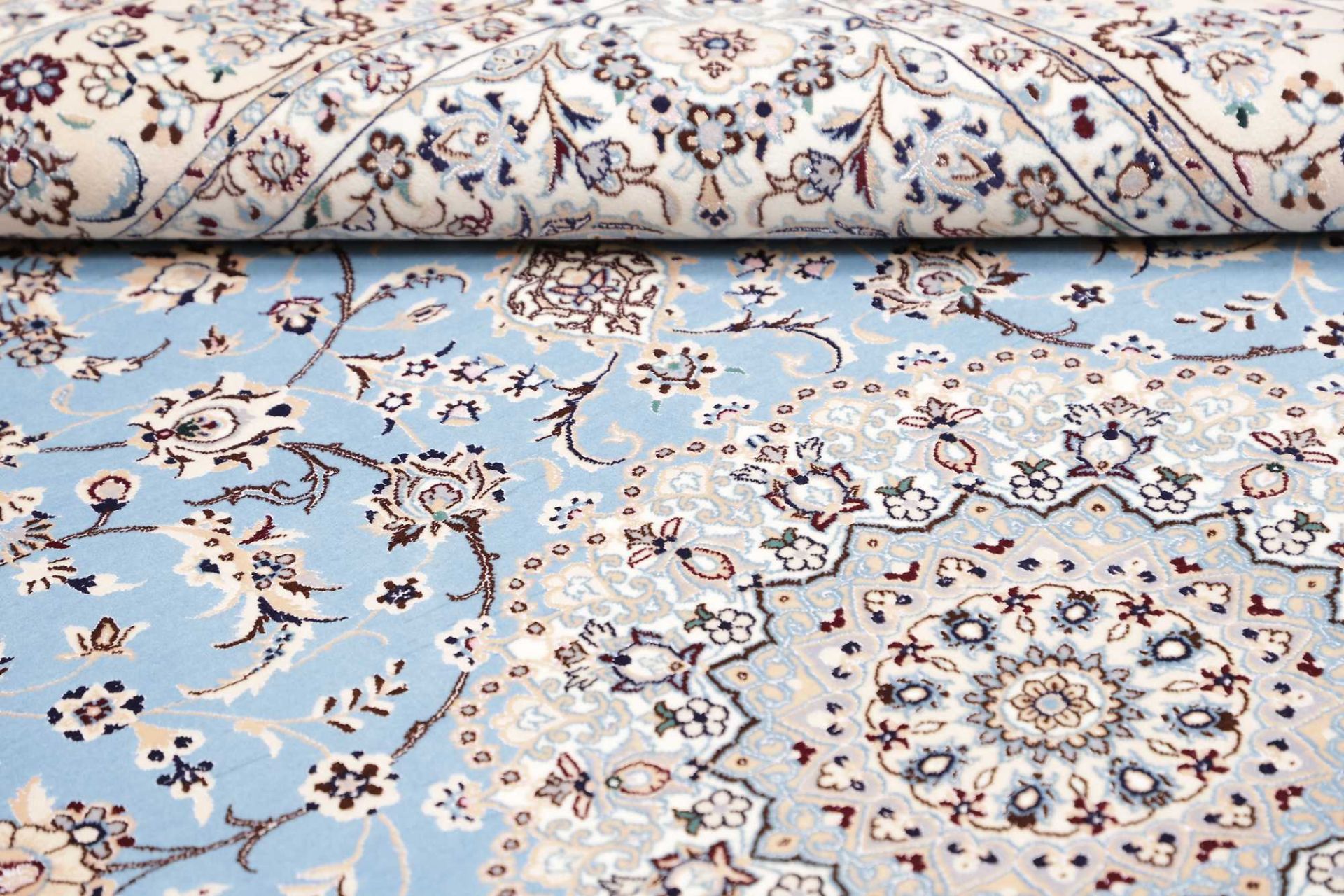 Wool Nain Persian Rug 159 × 235 cm, hand-knotted - Image 11