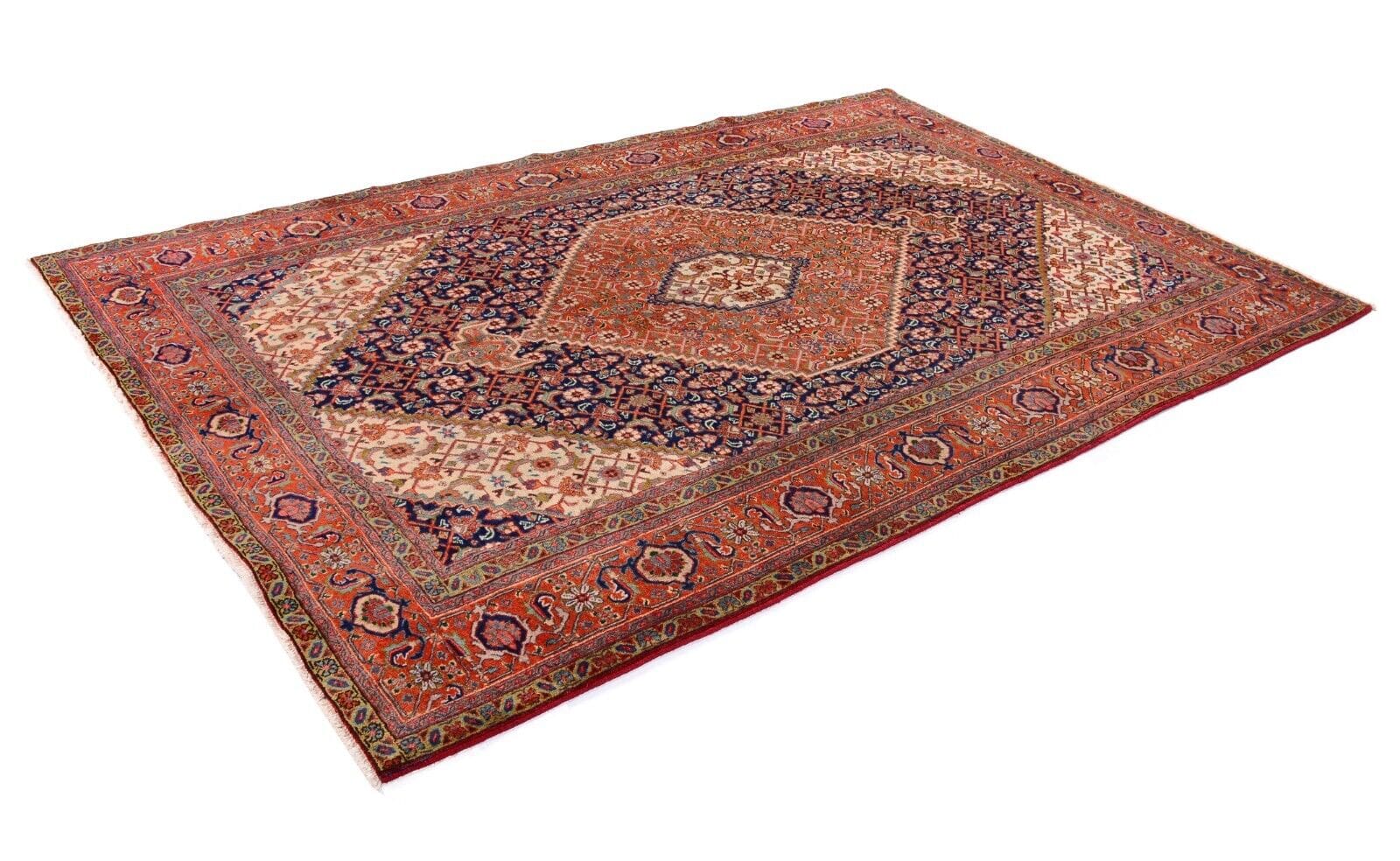Alternative view of Hand-Knotted Tabriz Persian Rug, 294 × 195 cm, Wool