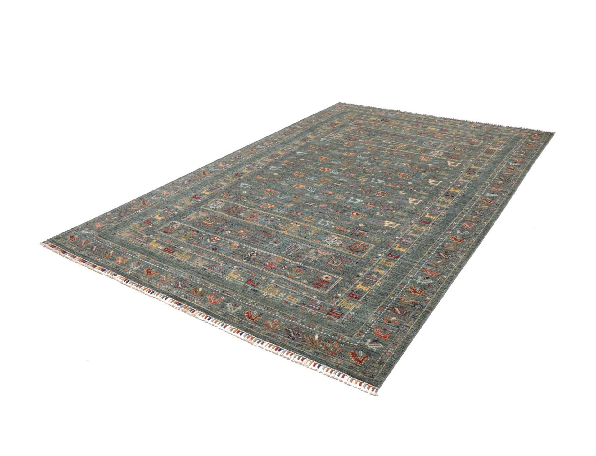 Alternative view of Samarkand Pakistani Rug 200 × 285 cm in Wool, hand-knotted