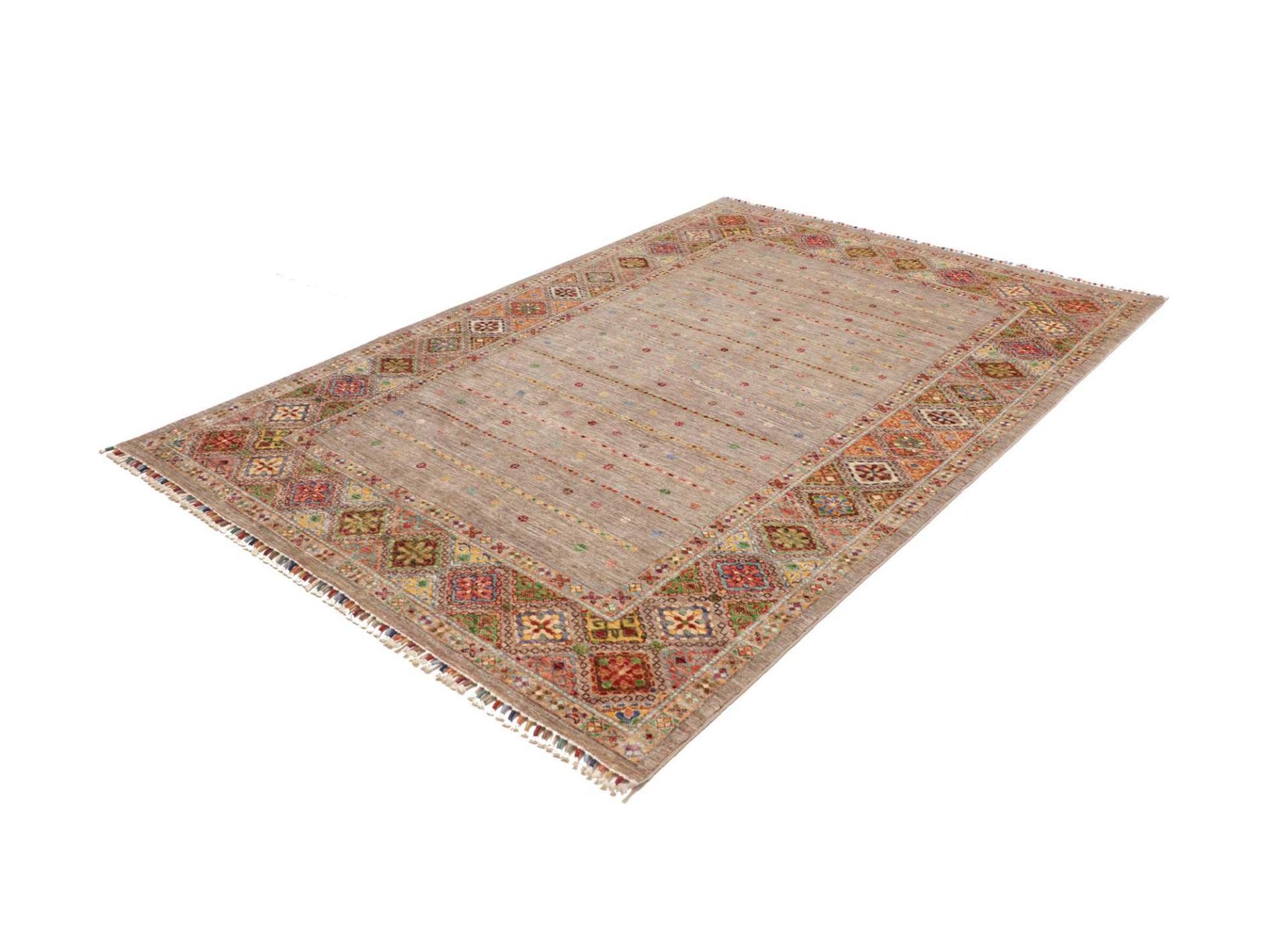 Alternative view of Hand-Knotted Samarkand Pakistani Rug, 170 × 239 cm, Wool