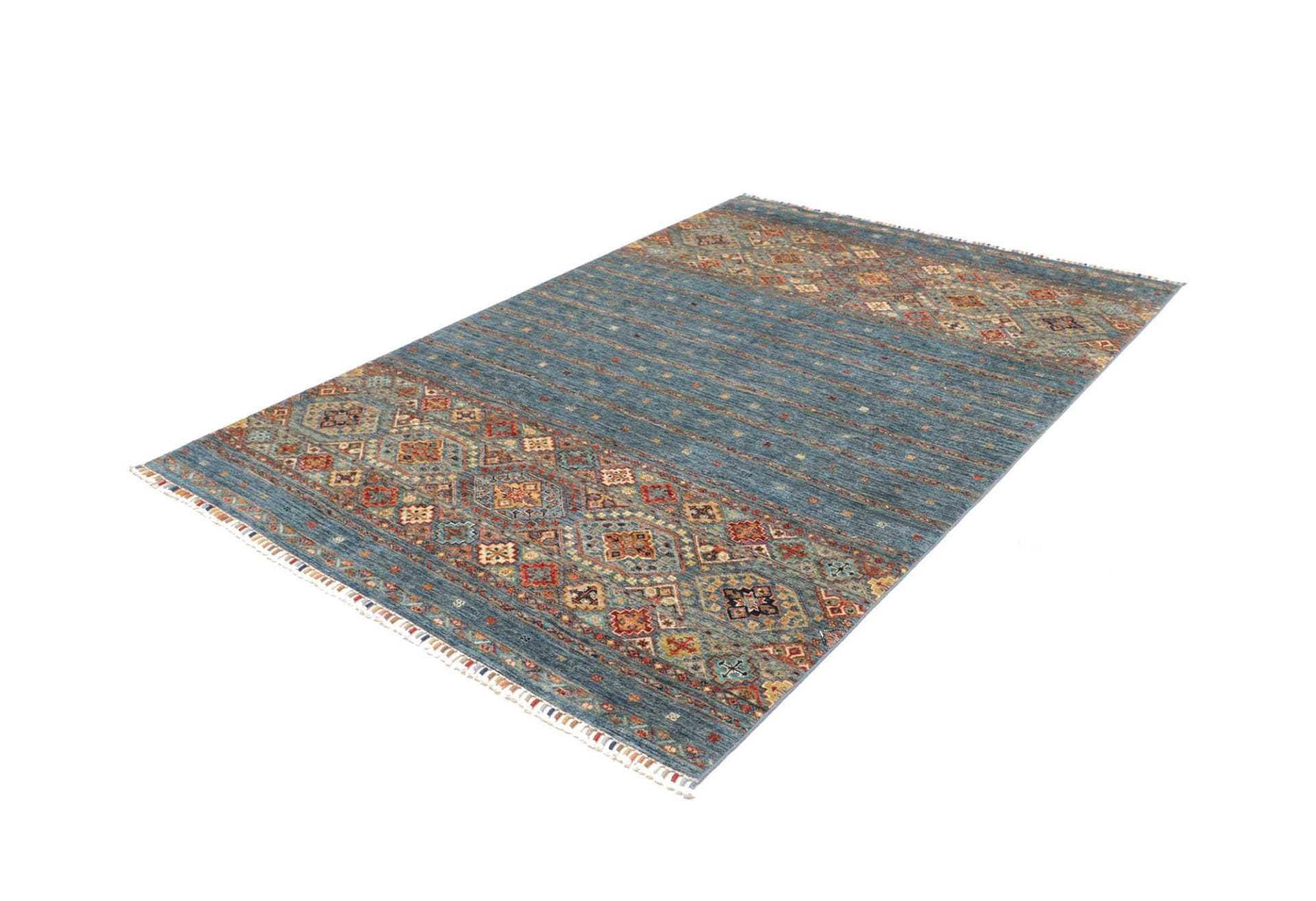 Alternative view of Hand-Knotted Samarkand Pakistani Rug, 170 × 241 cm, Wool